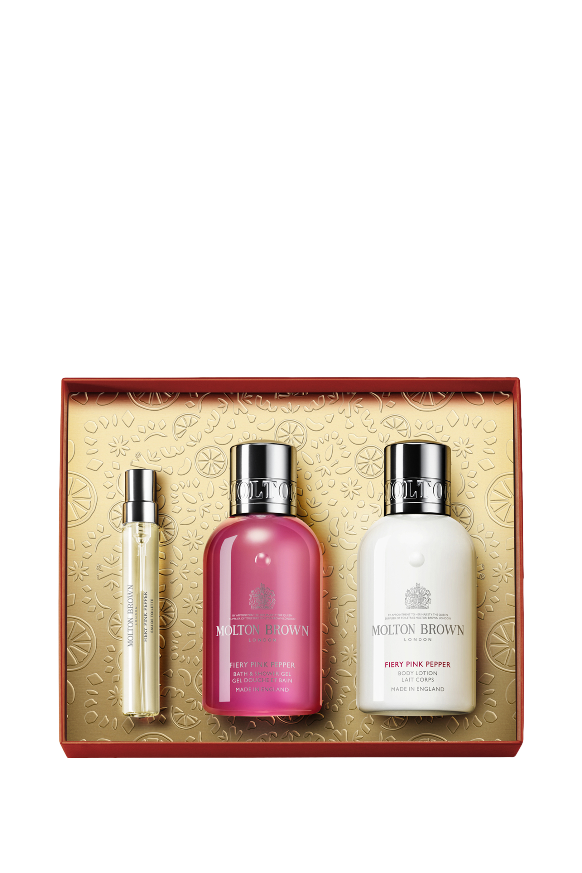 Fiery Pink Pepper Travel Gift Set