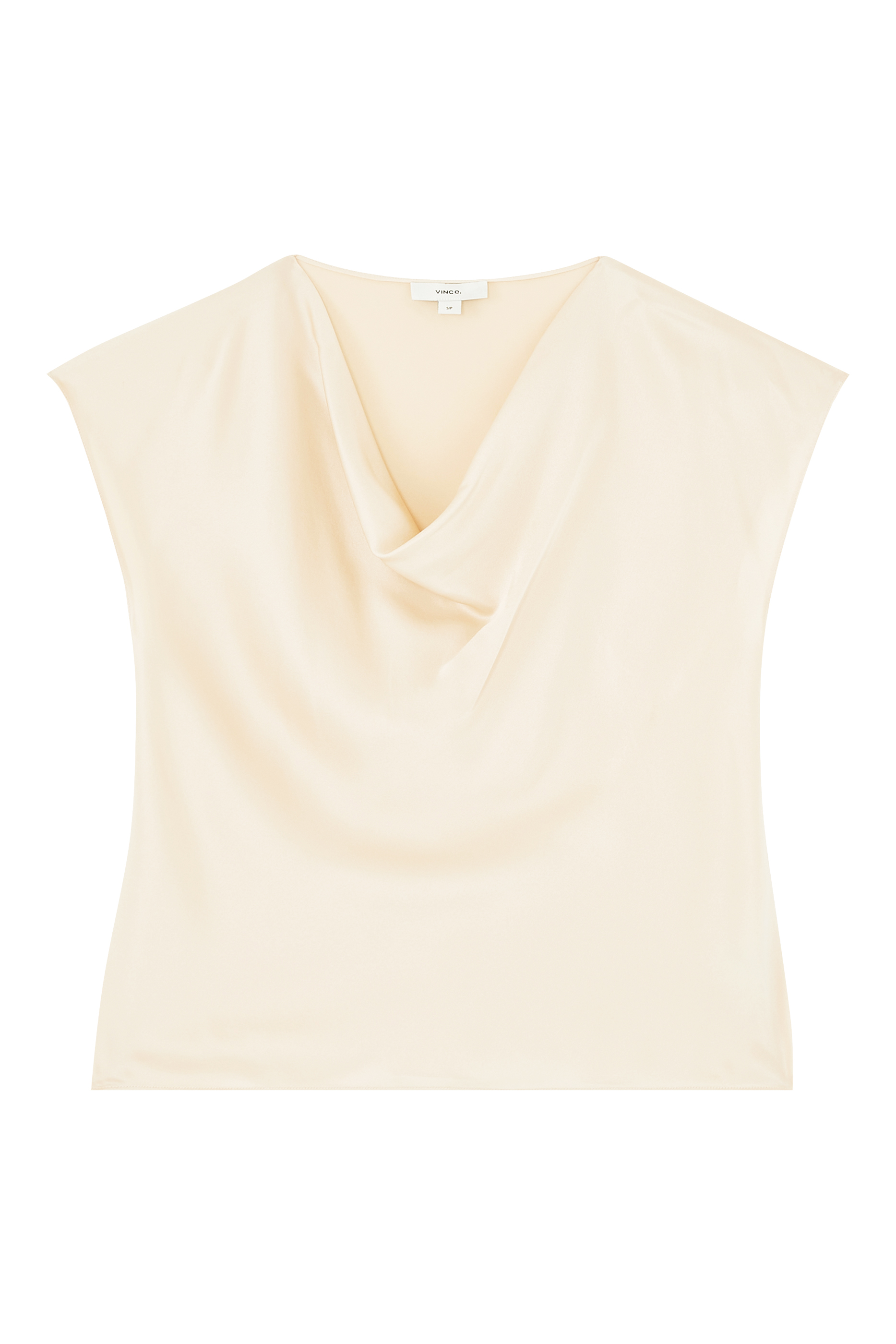 Cowl Neck Silk Top