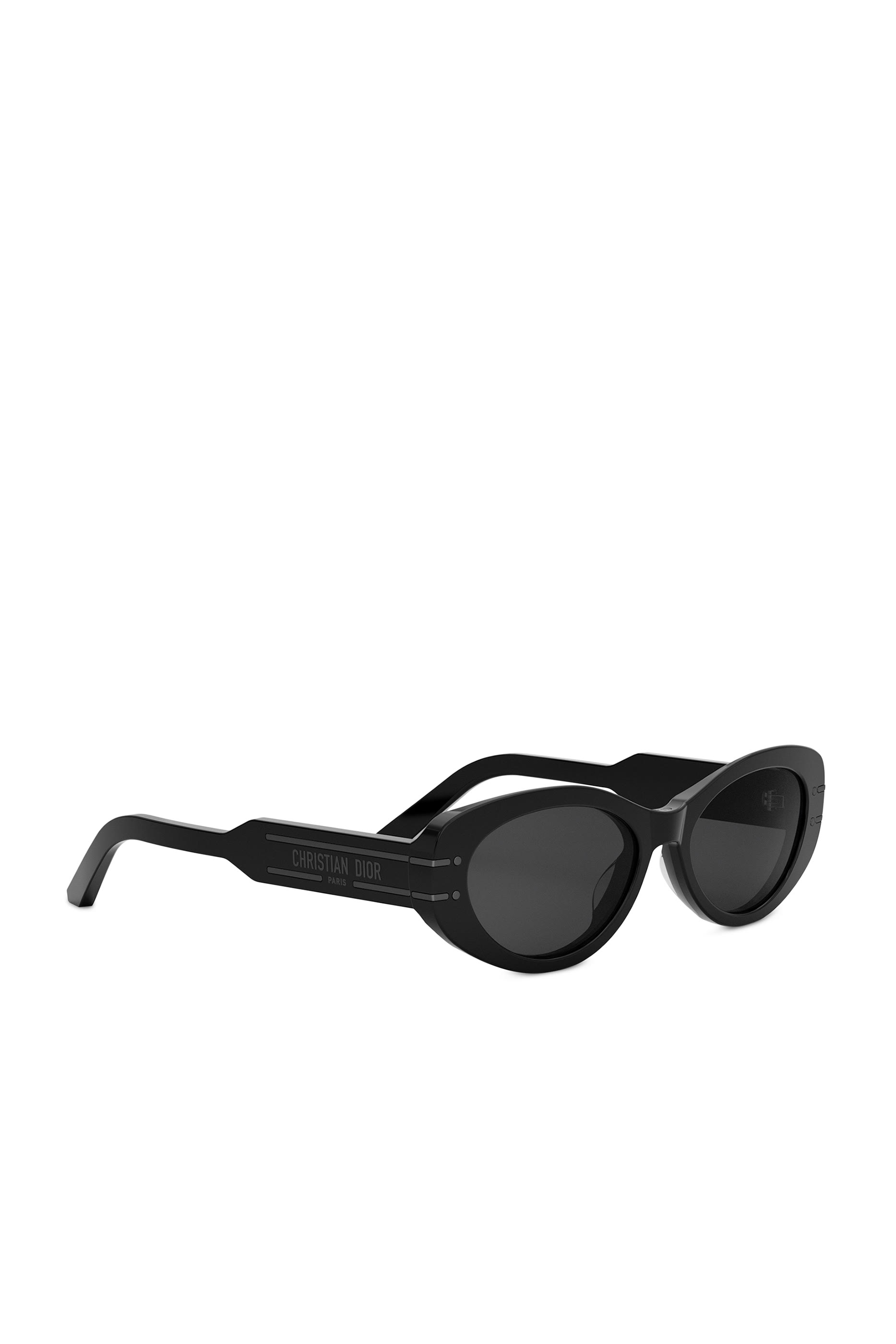 DiorSignature B8U Black Oval Sunglasses