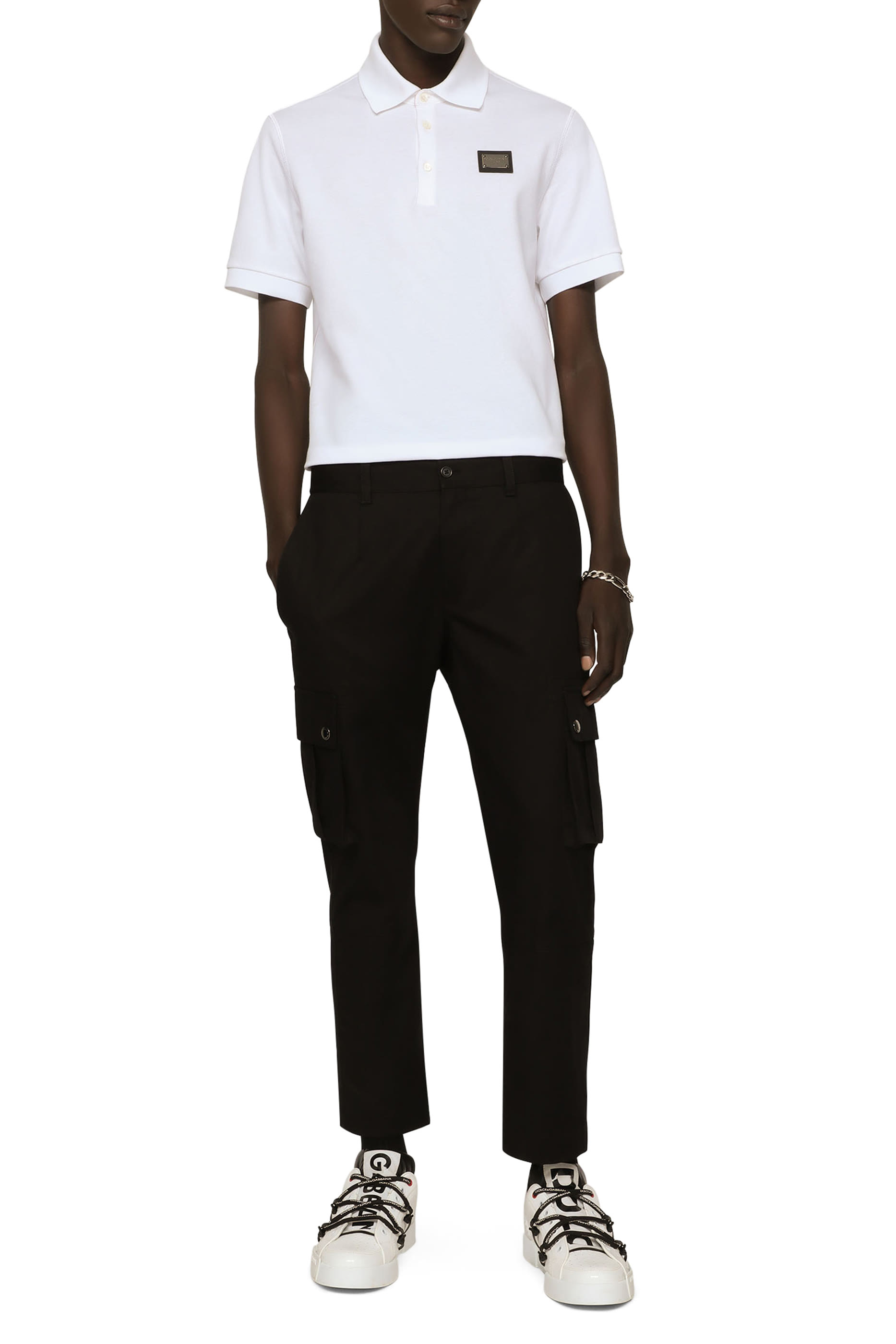 Logo Cotton Piqué Polo-Shirt