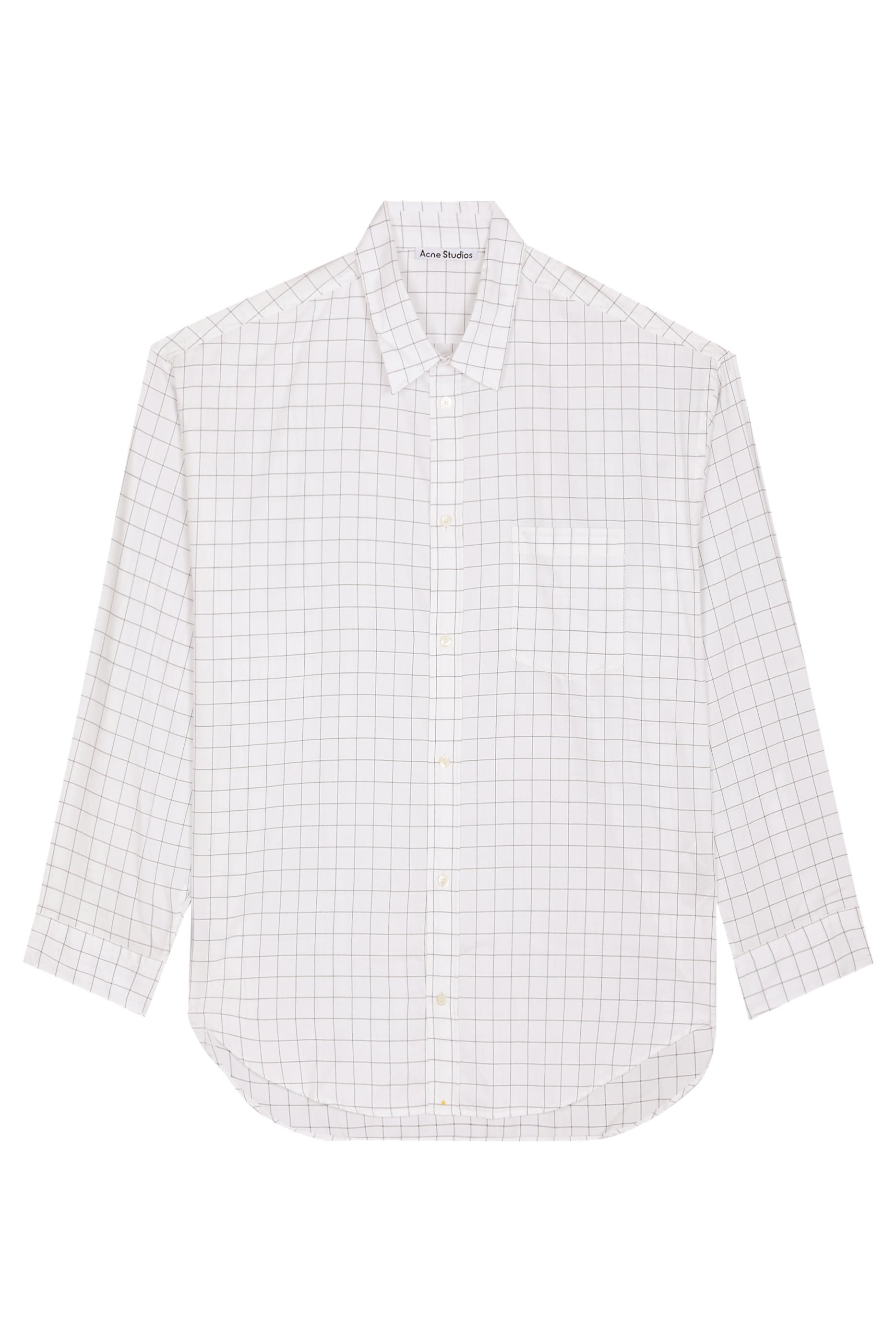  Check Button-Up Shirt 