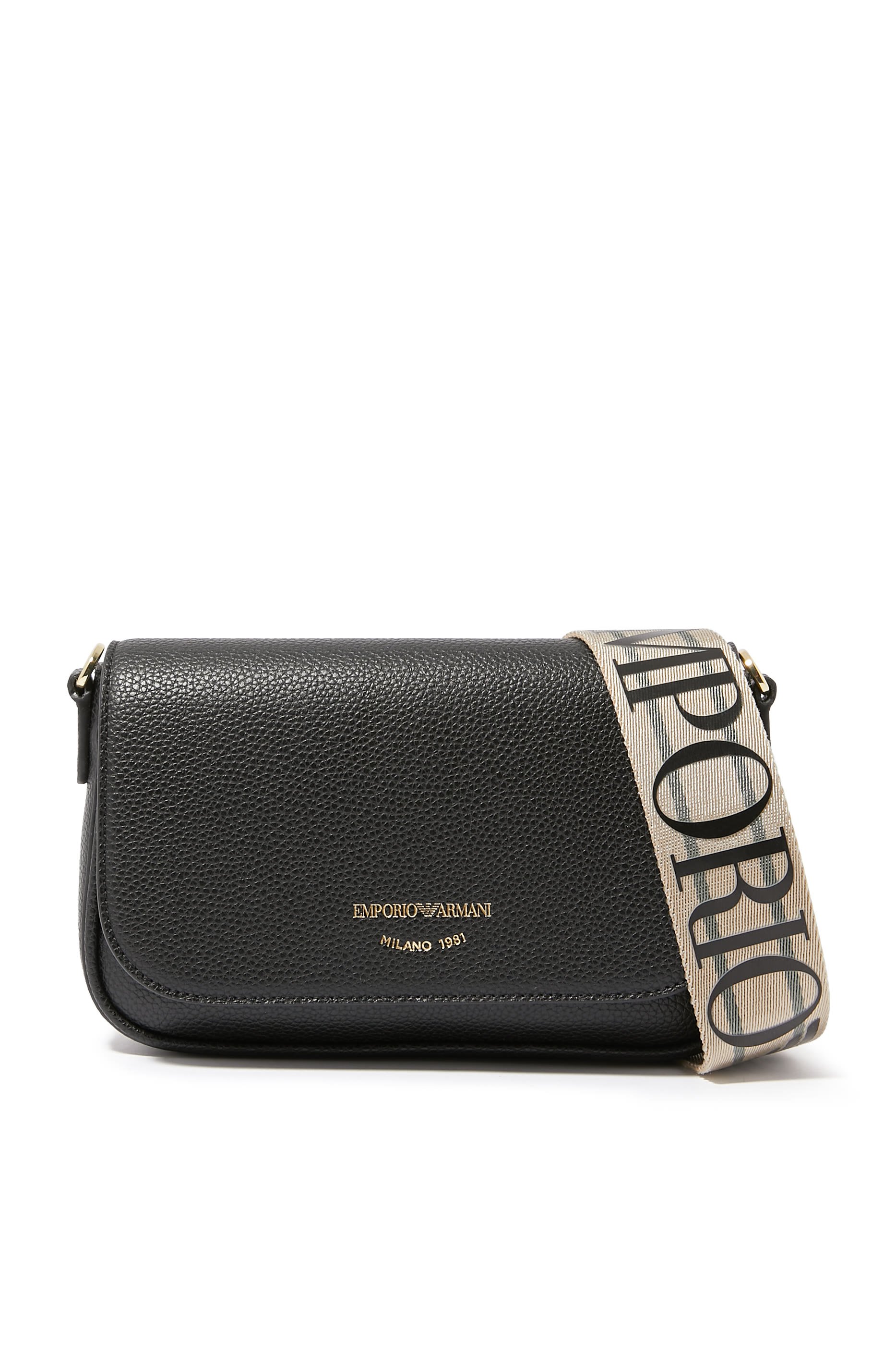 Mini Deer-print Faux Leather Shoulder Bag