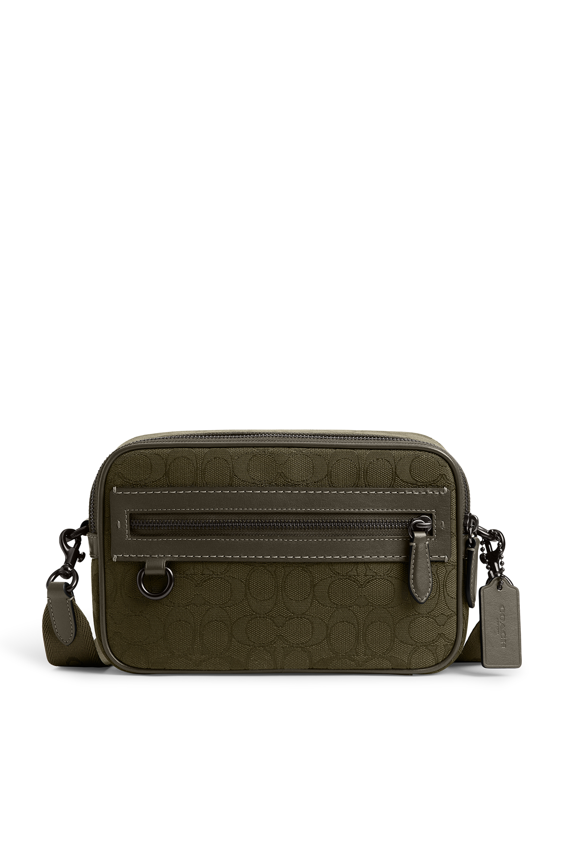 Theo Camera Bag in Signature Jacquard