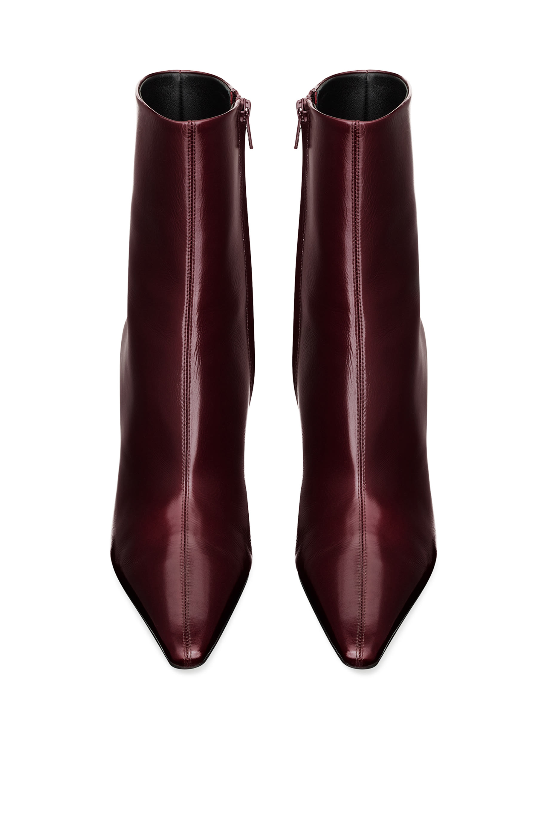  Ashley 90 Booties in Smooth Leather 