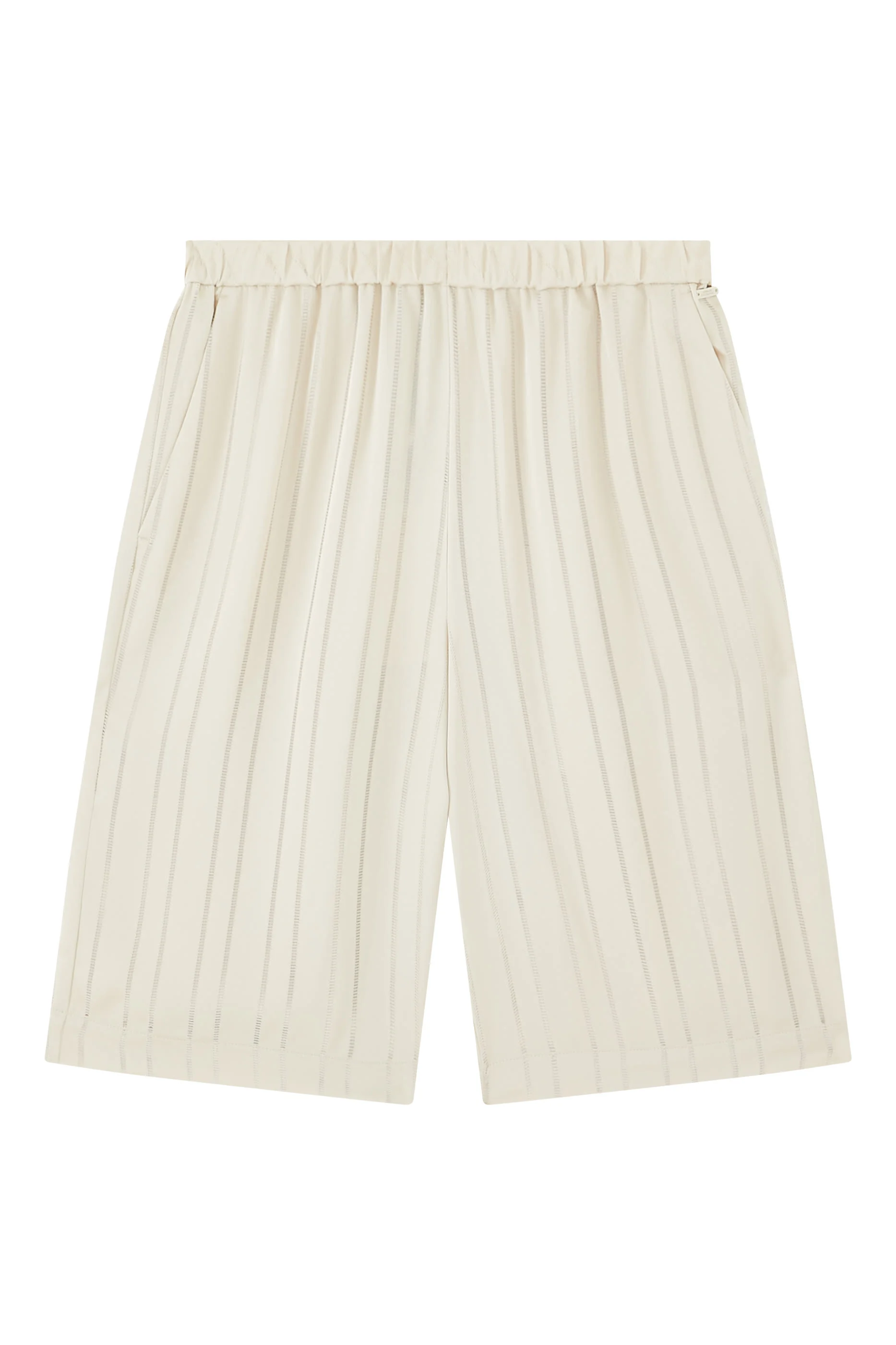 Stripe Bermuda Shorts