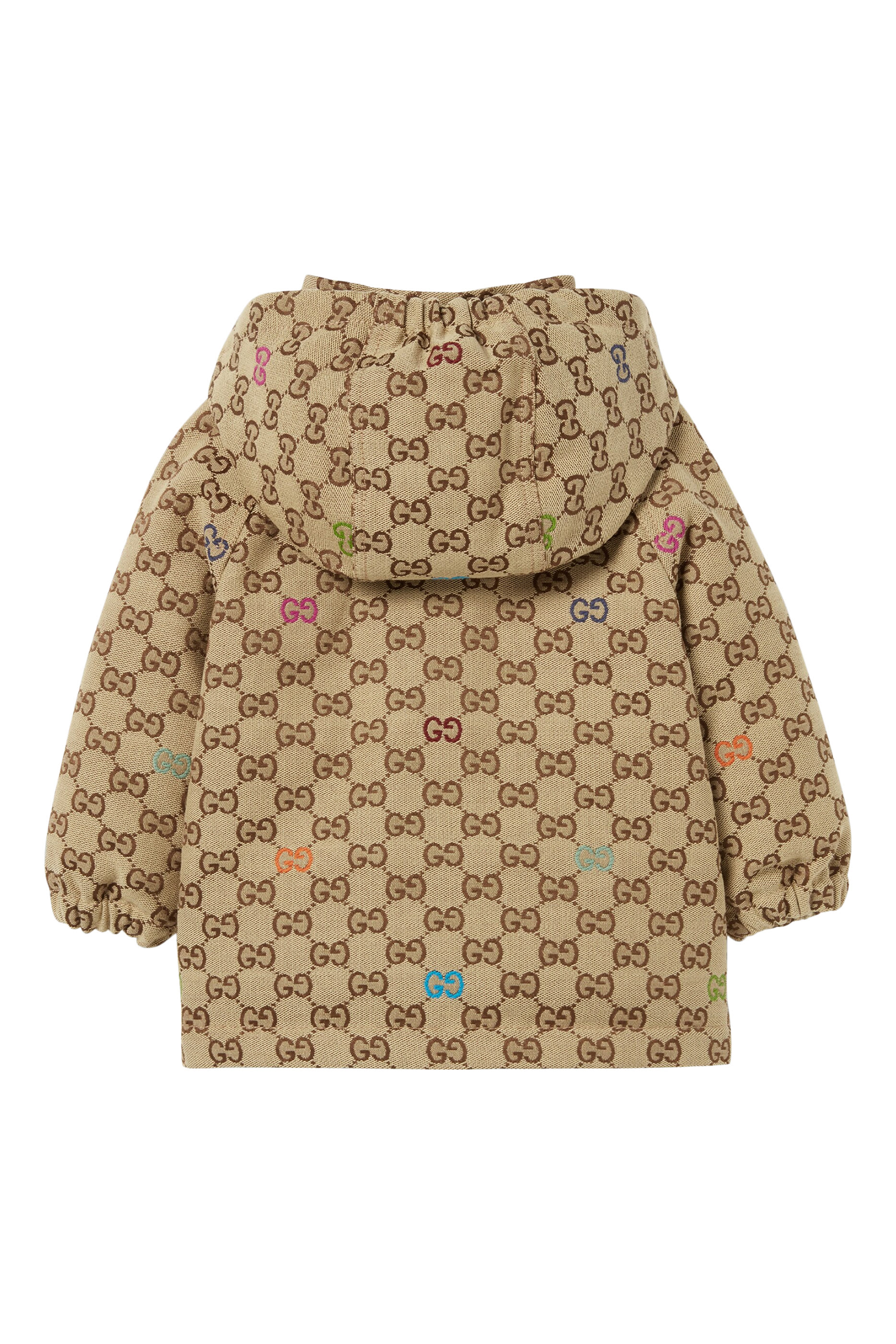 Kids Padded GG Canvas Coat