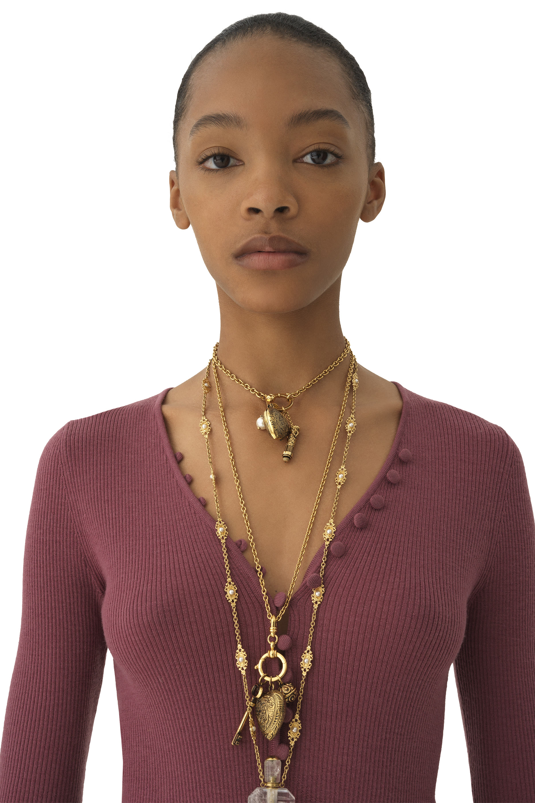  Henley Shirt in Merino Wool Knit