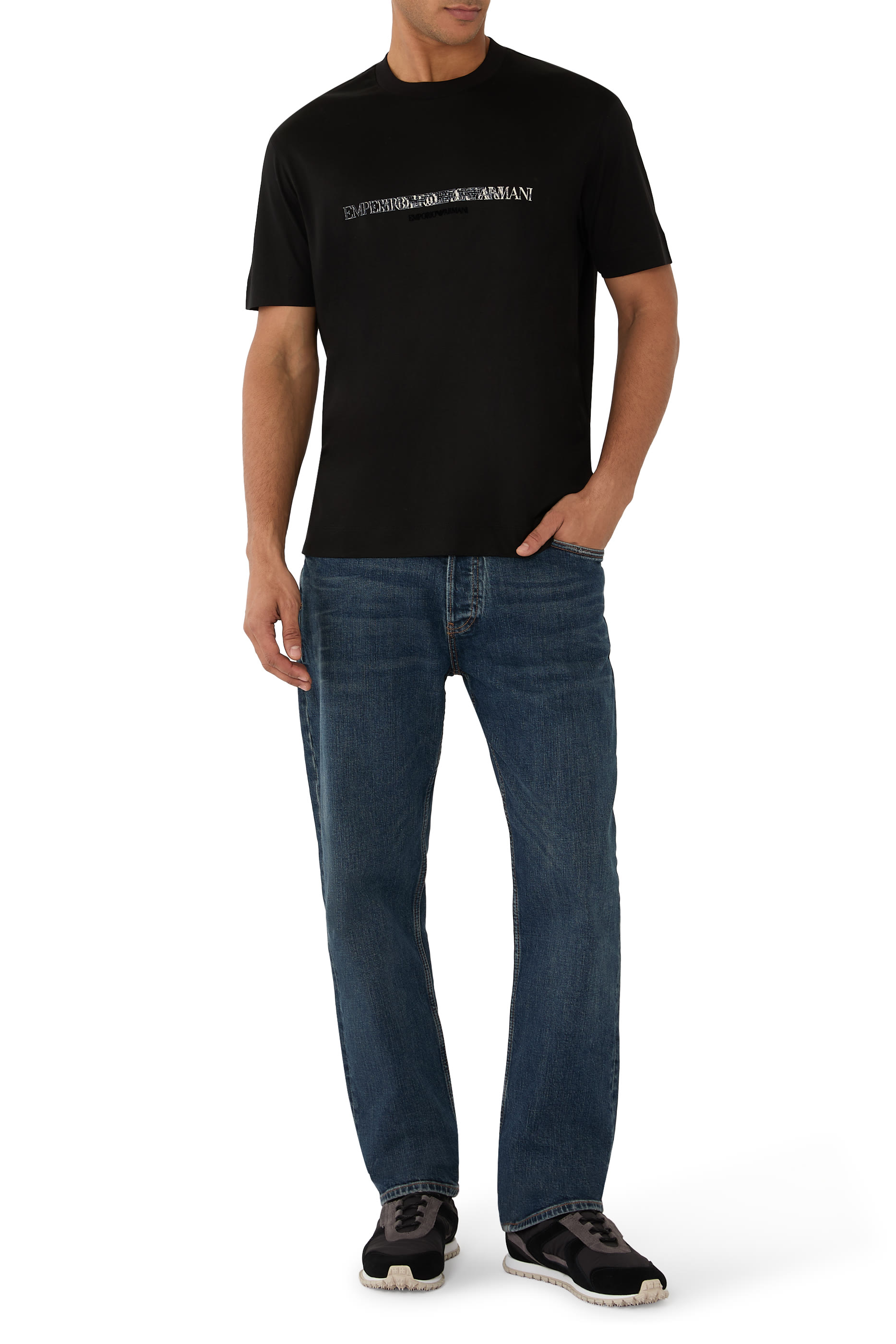 EA Text Logo T-Shirt