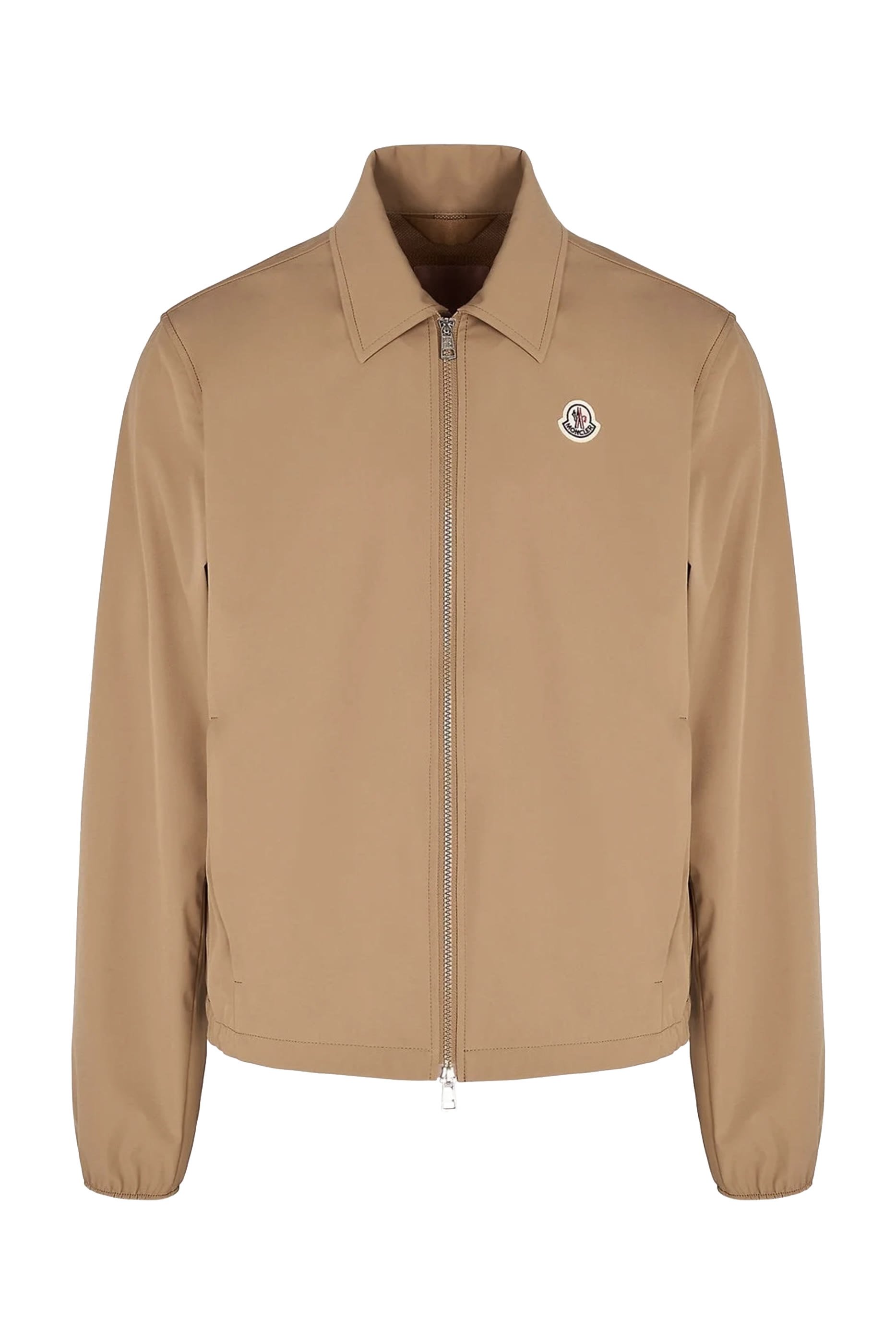 Evandro Logo-Appliqu&eacute;d Shell Jacket