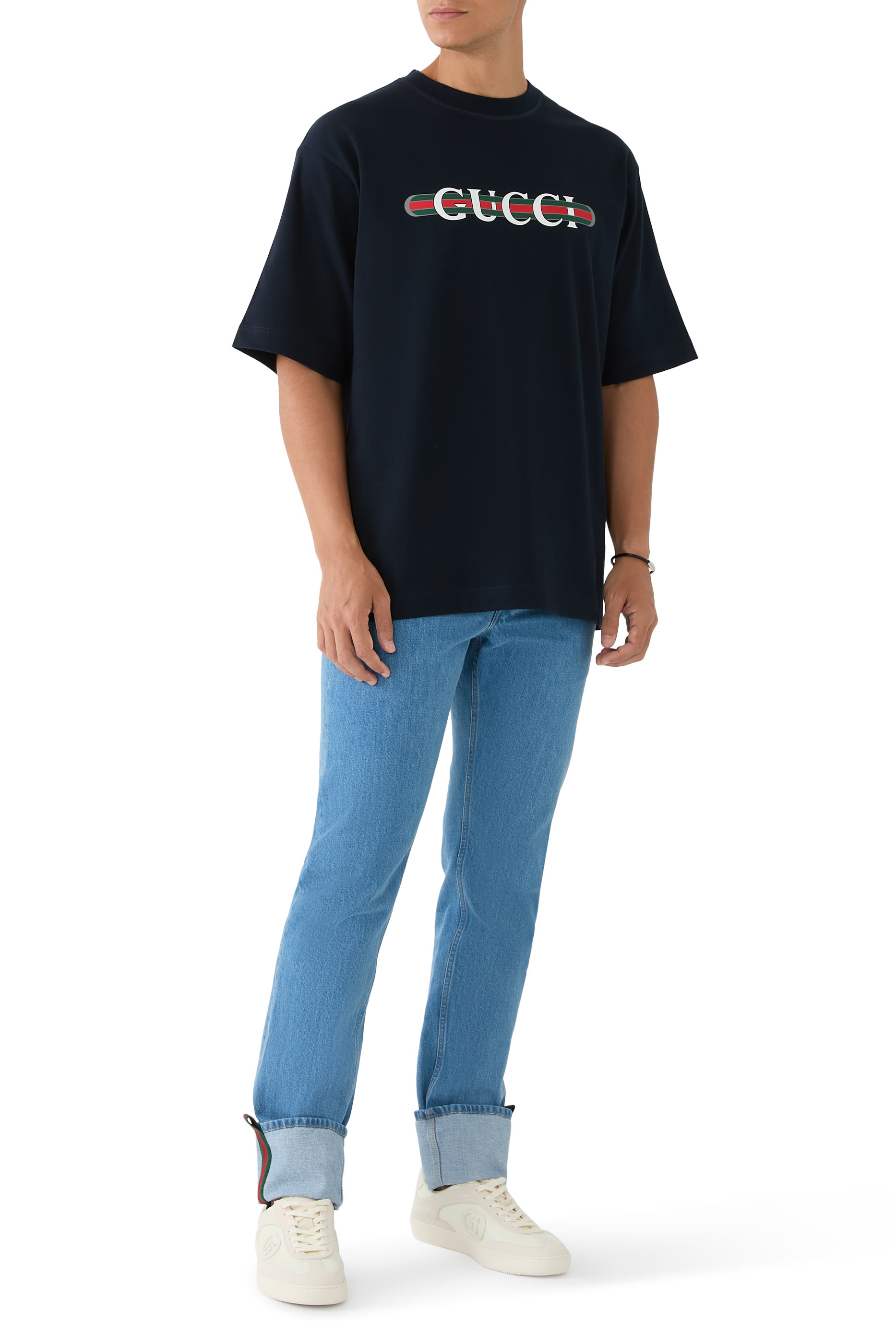 Logo-Print Cotton Jersey T-Shirt