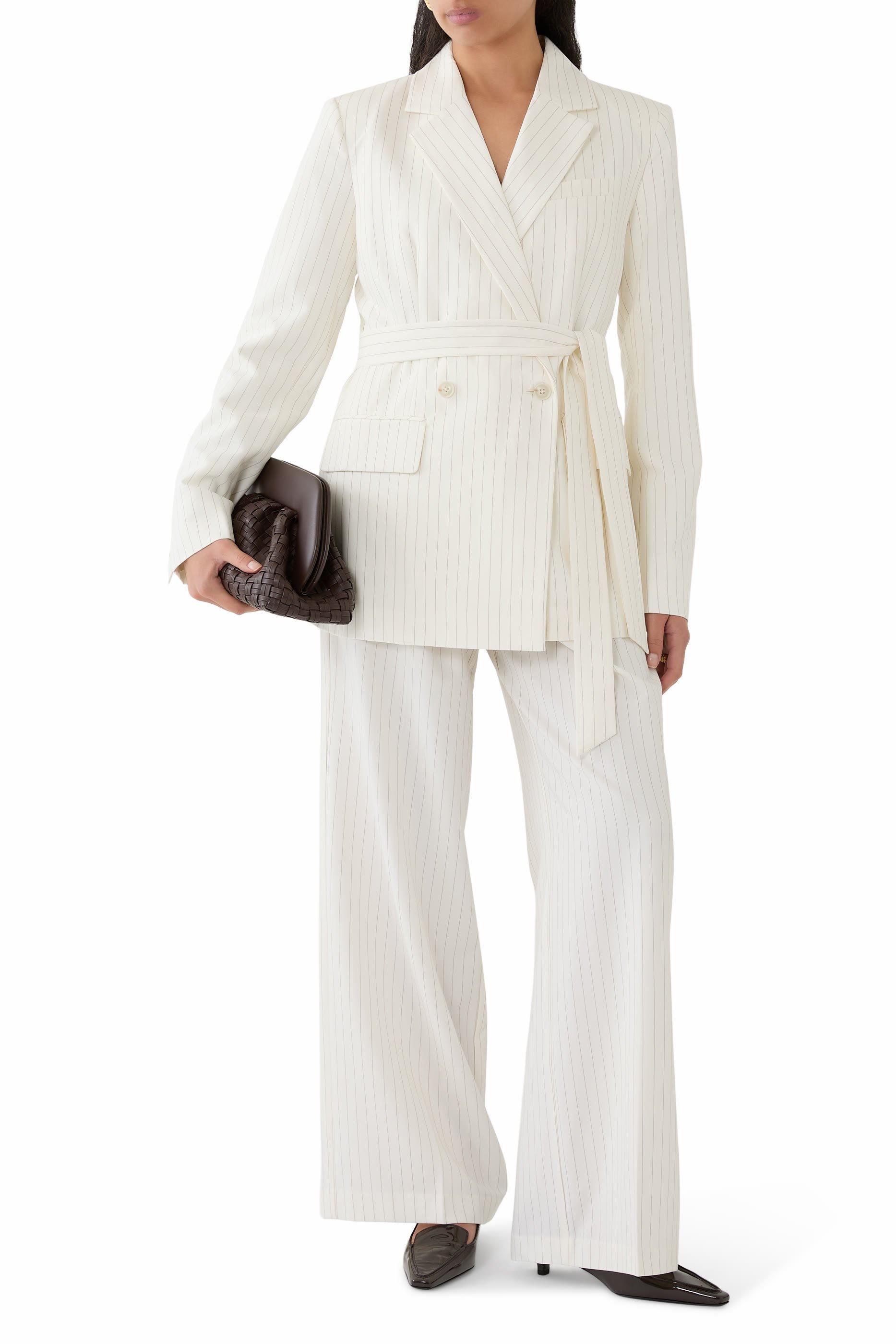 Essential Suiting Belted Blazer