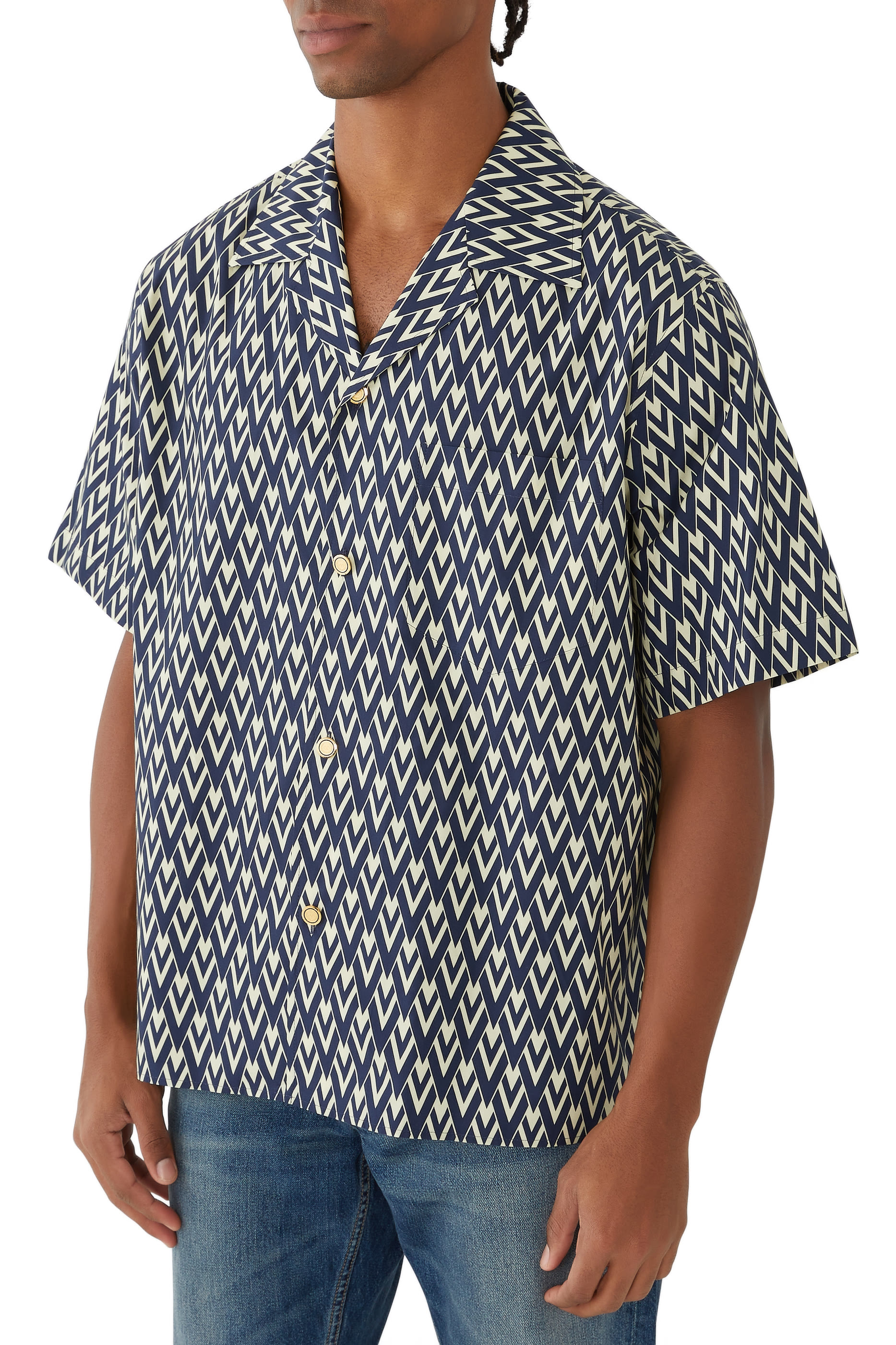 Toute La V Printed Shirt