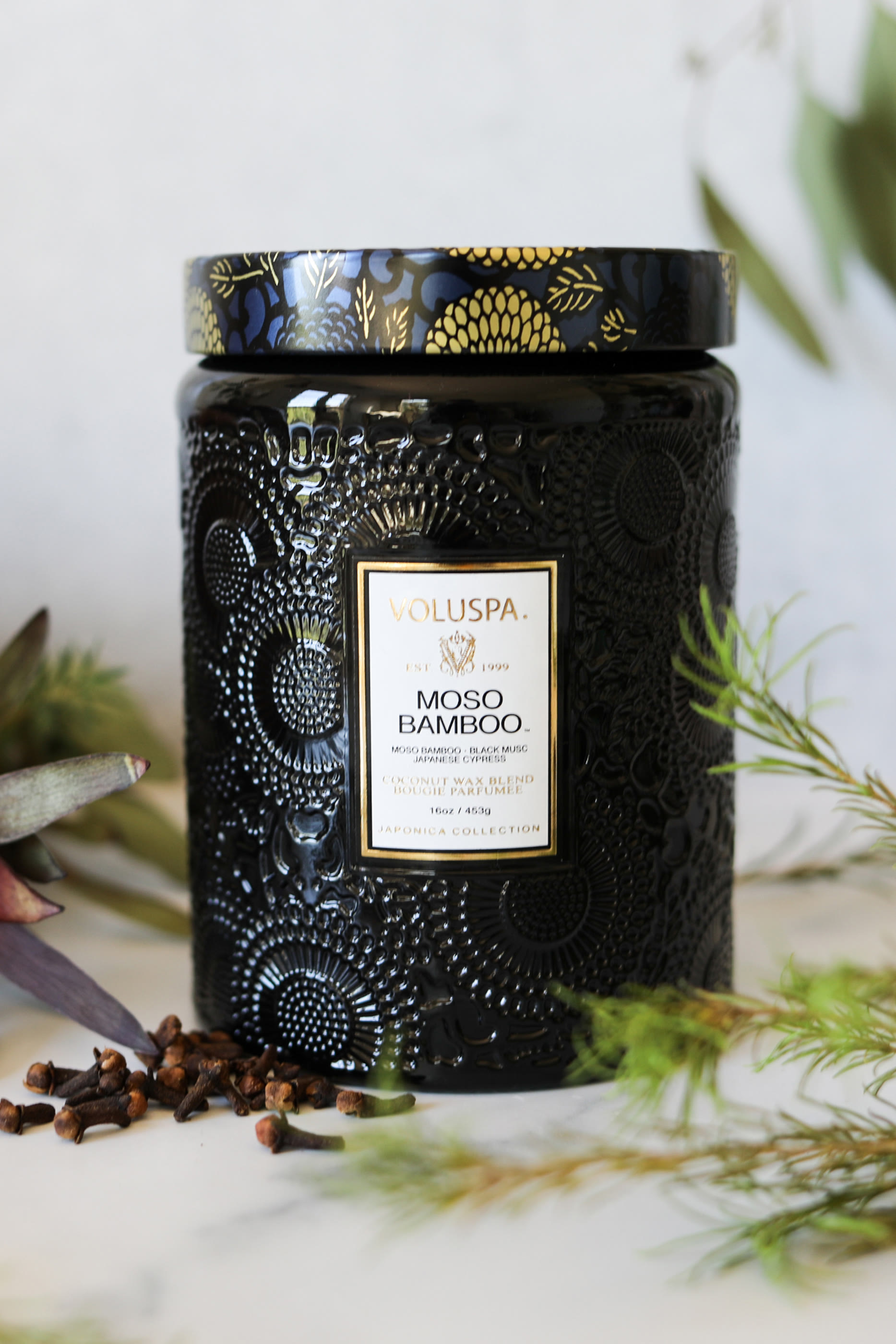 Moso Bamboo Large Candle
