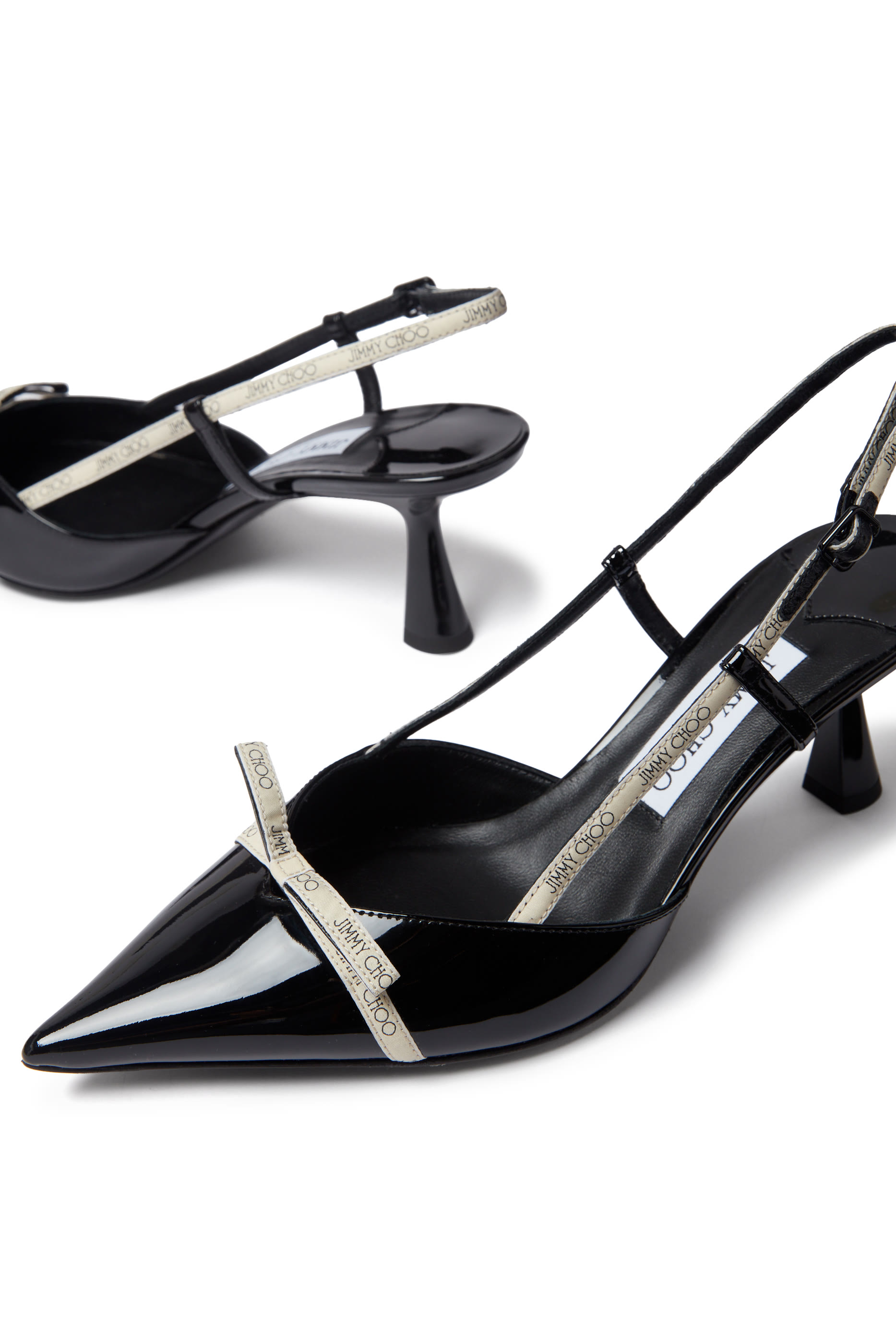 Camila 65 Patent Leather Slingback Pumps
