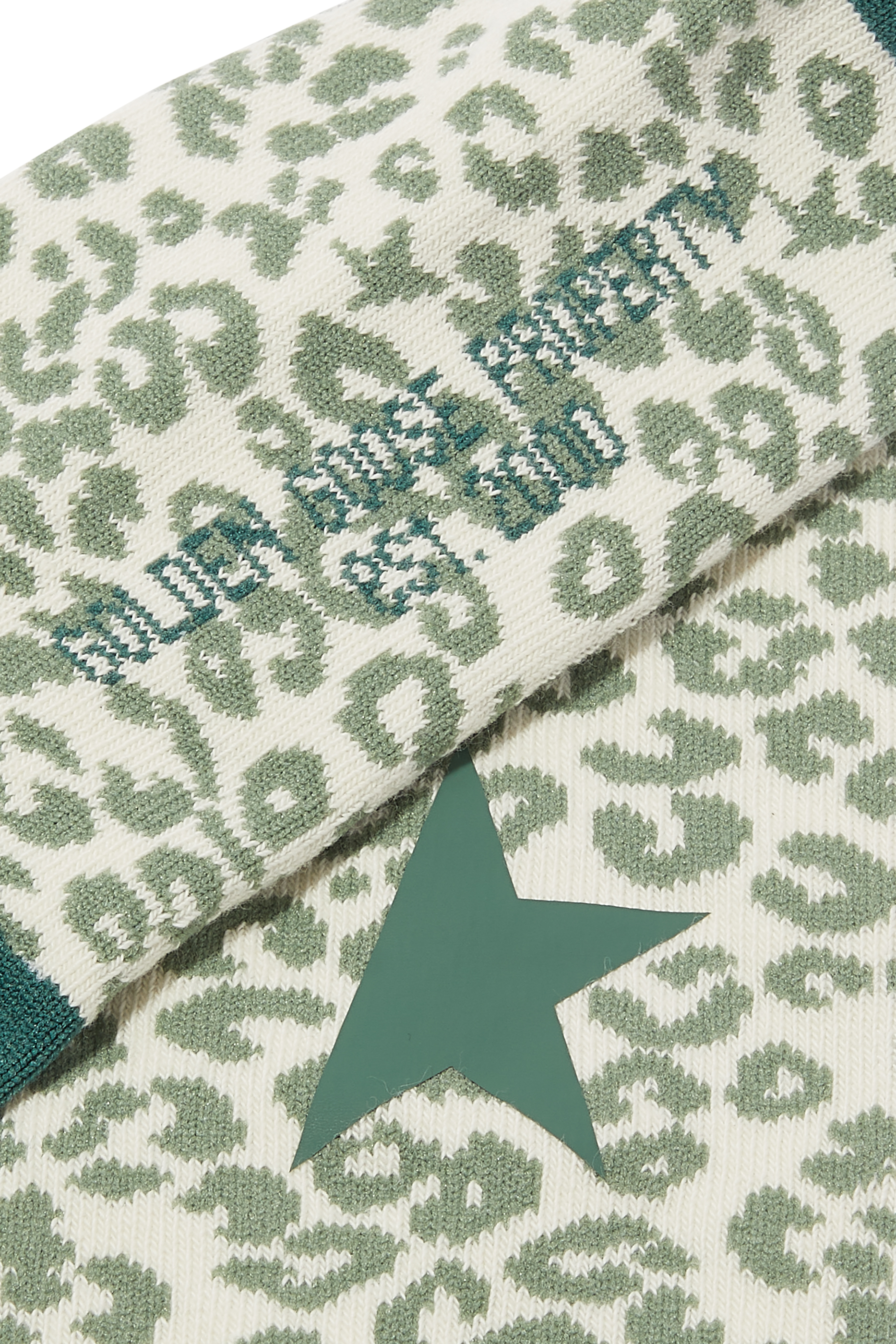 Animal Print Star Socks