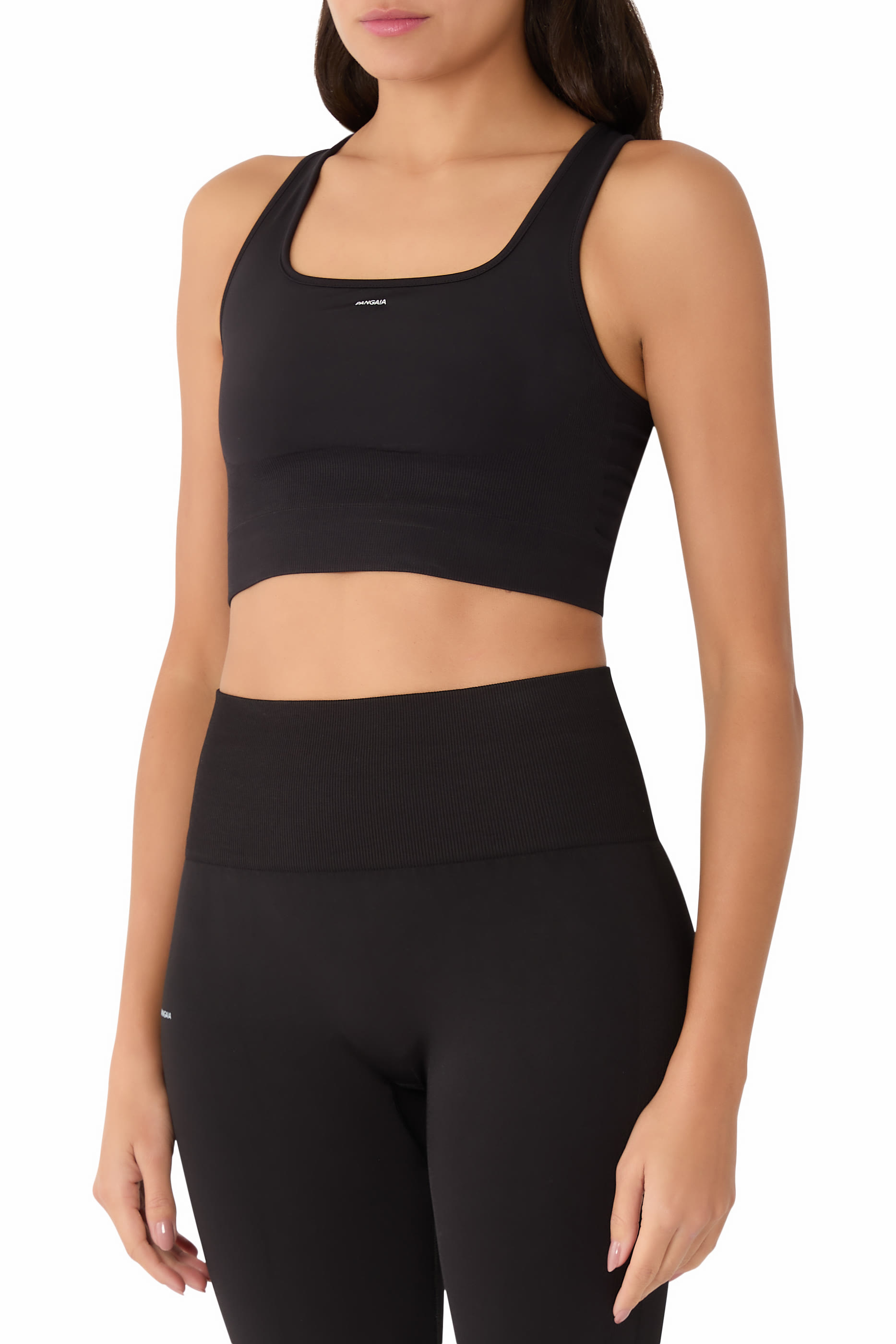 Plant-Stretch Compressive Sports Bra 