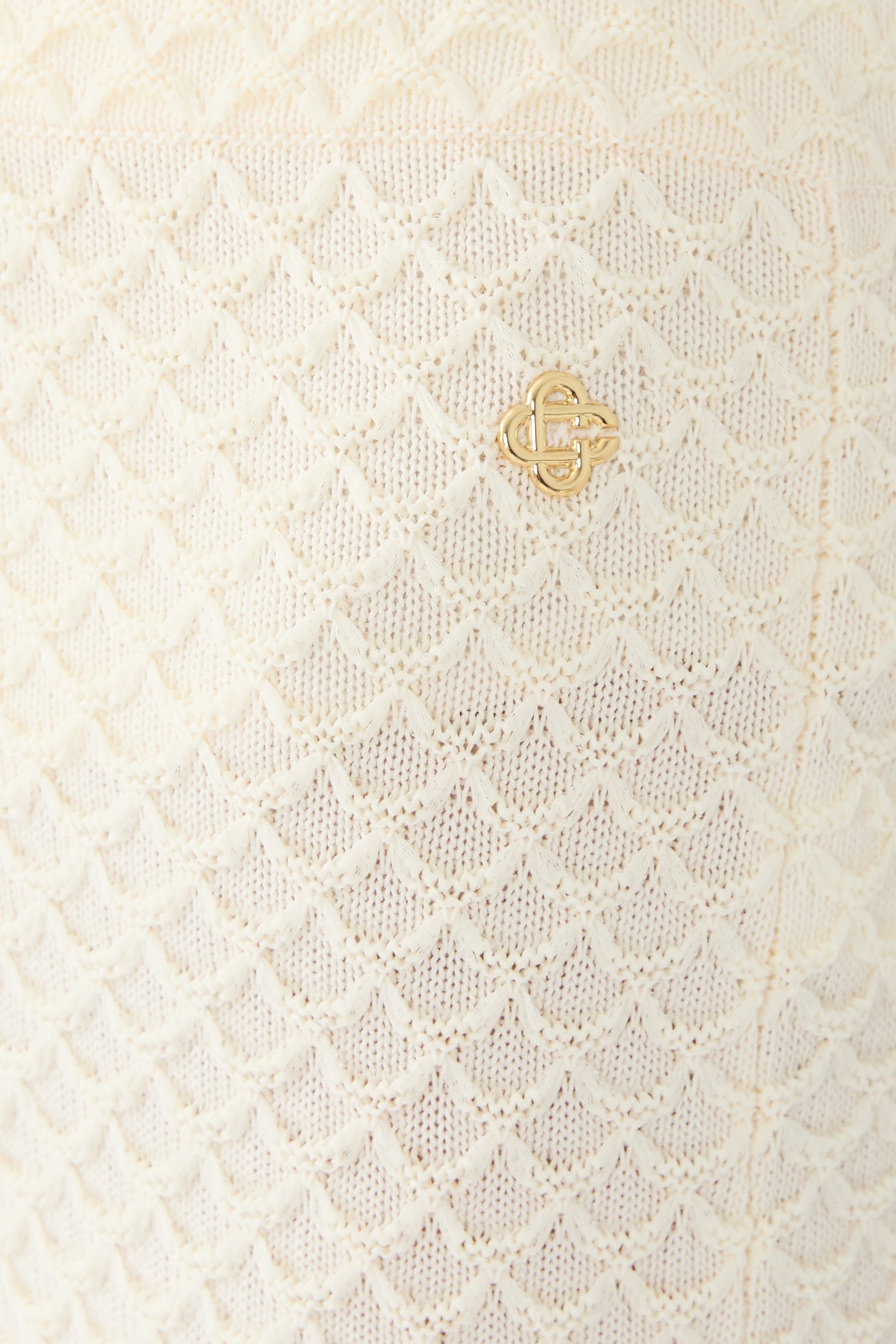 Textured Knitted Trousers