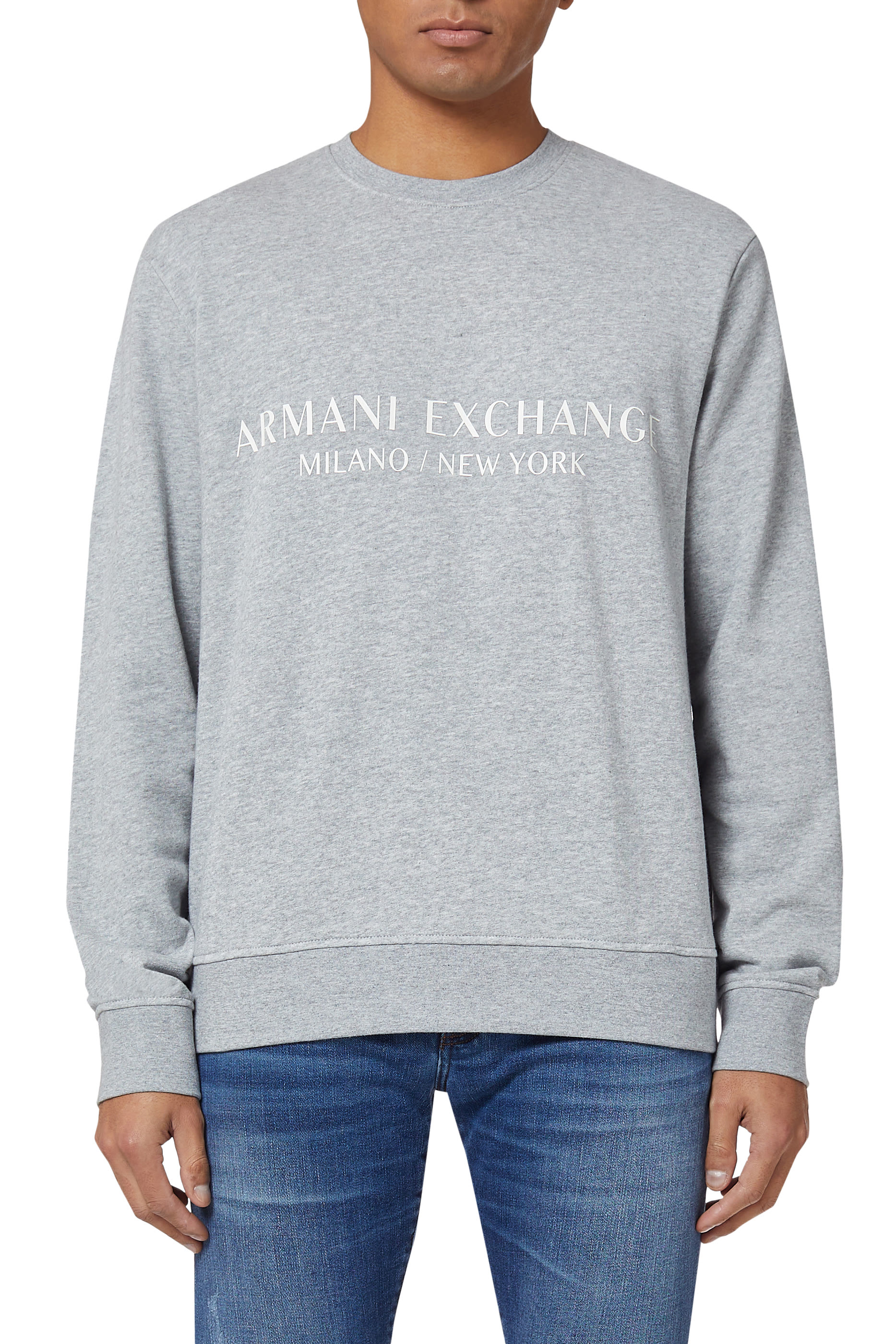 Clean Logo Cotton Sweatshirt