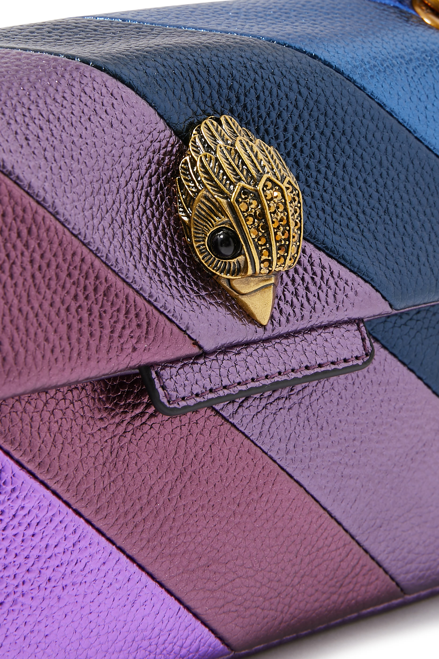 Mini Kensington Leather Clutch Bag