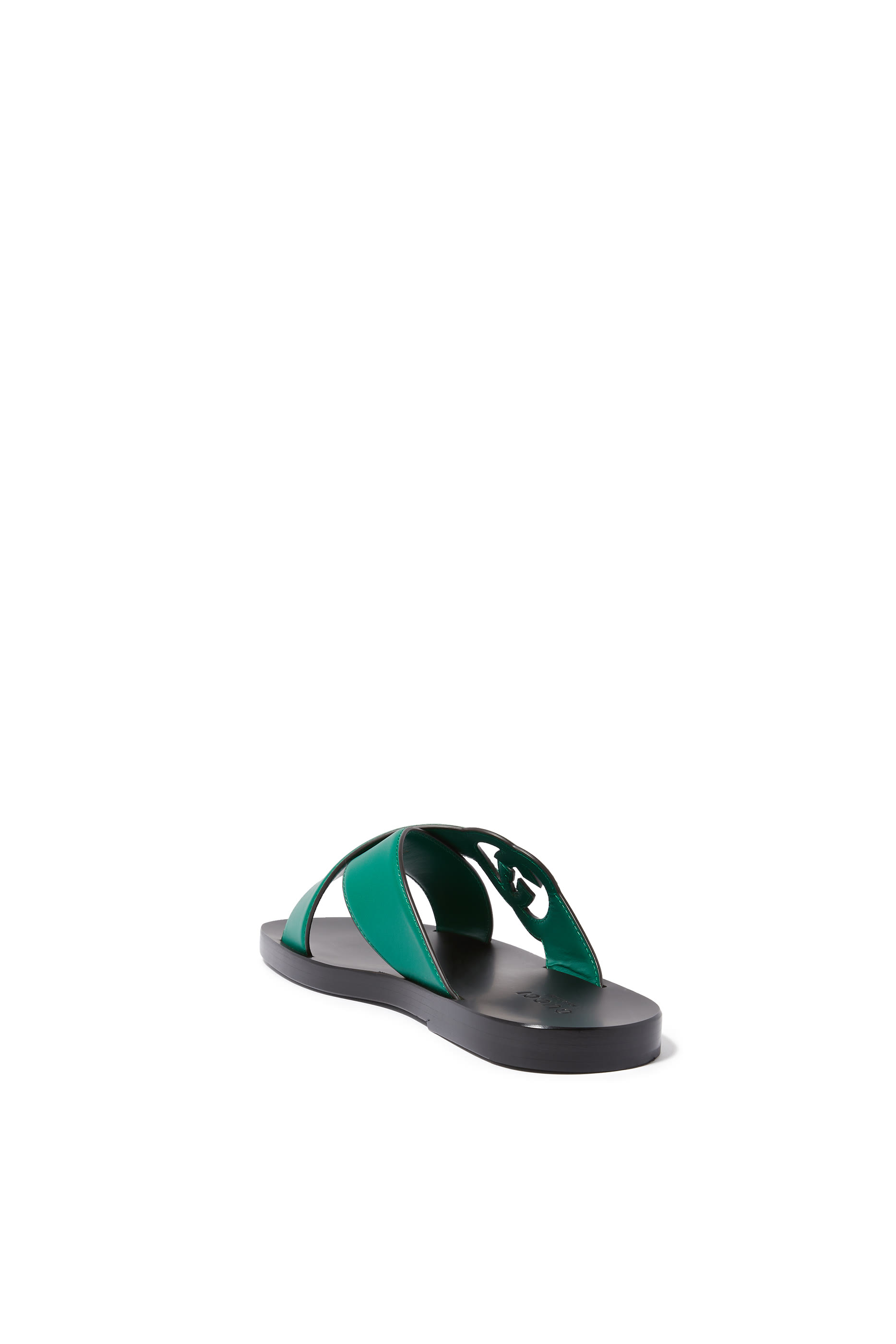 Men's Interlocking G Slide Sandals