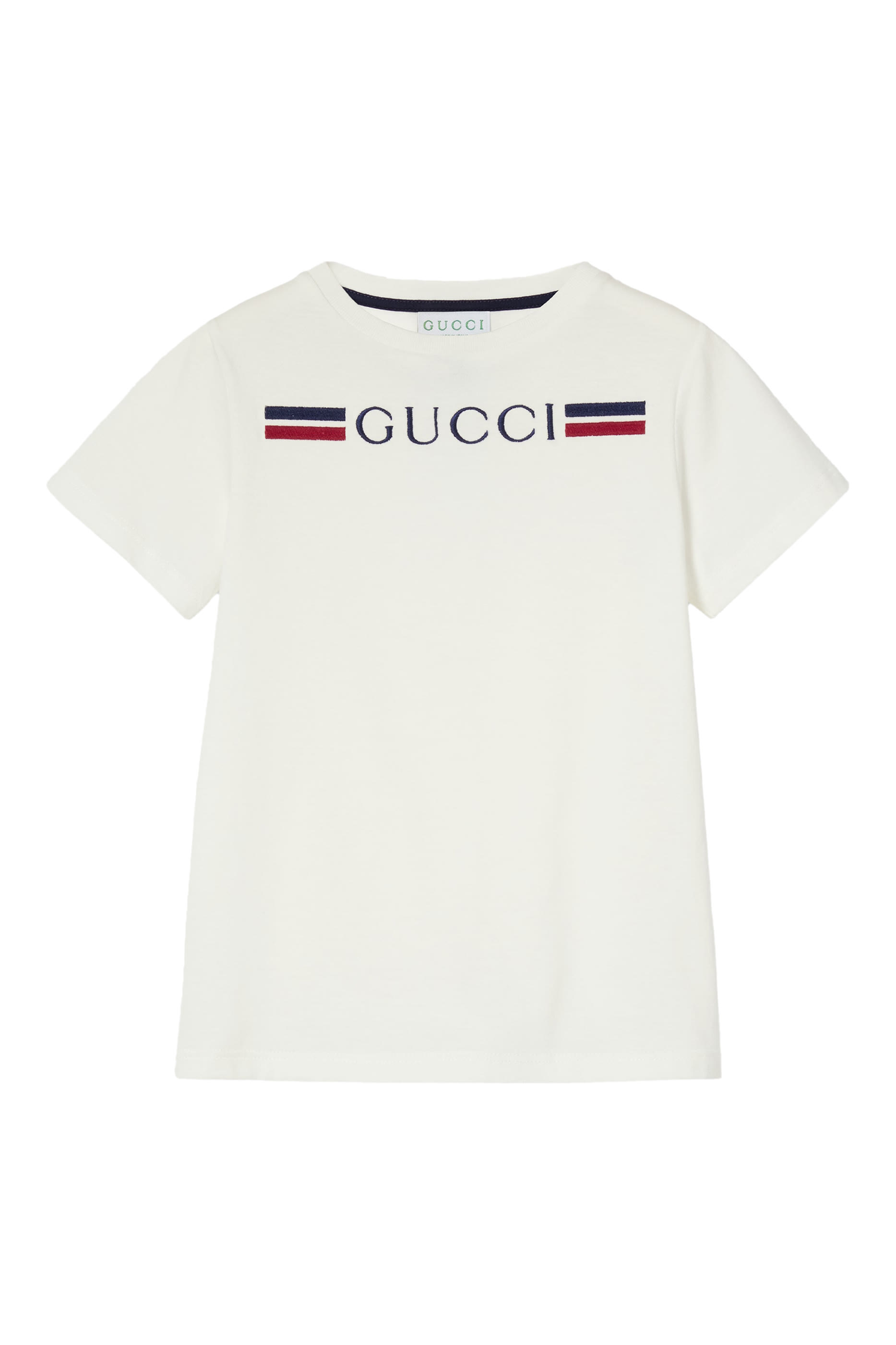 Kids Logo Cotton T-Shirt