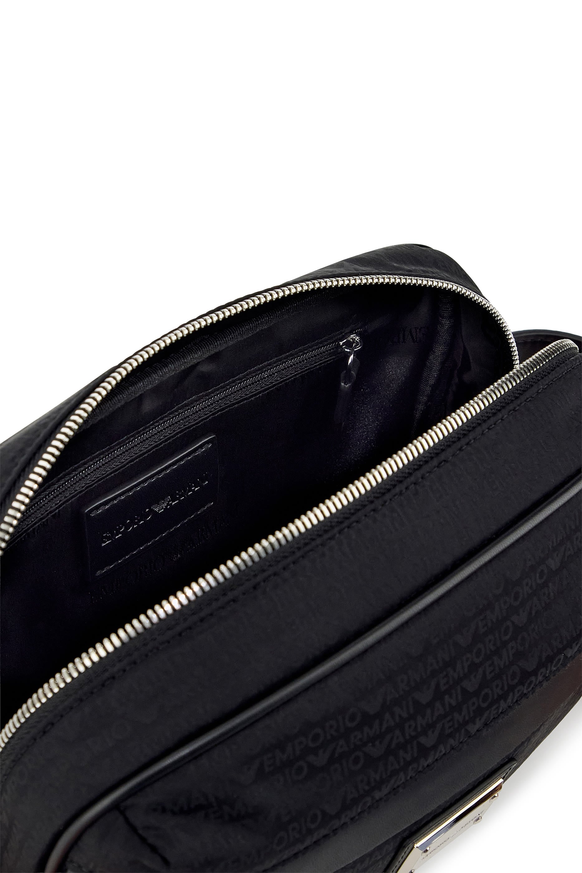 Logo Plaque Toiletry Bag