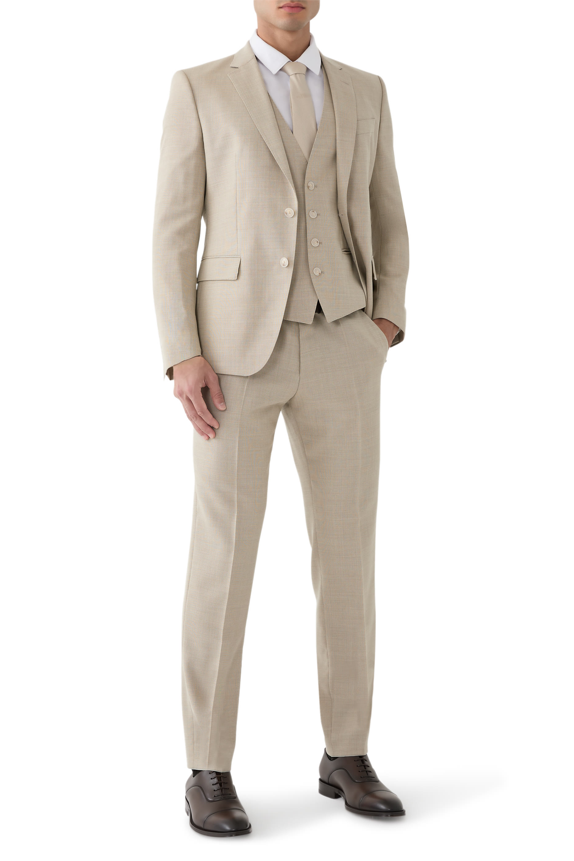 Derrek Oxford Shoes in Smooth Leather