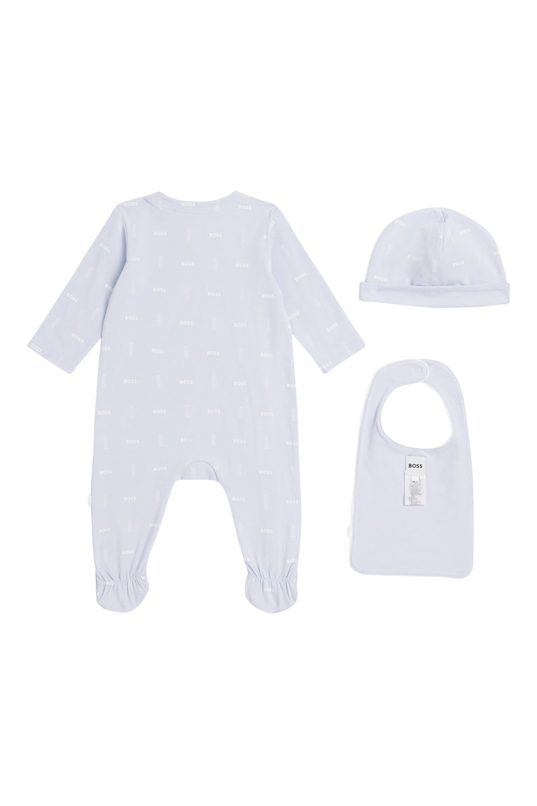 Baby Sleepsuit, Hat and Bib Set 