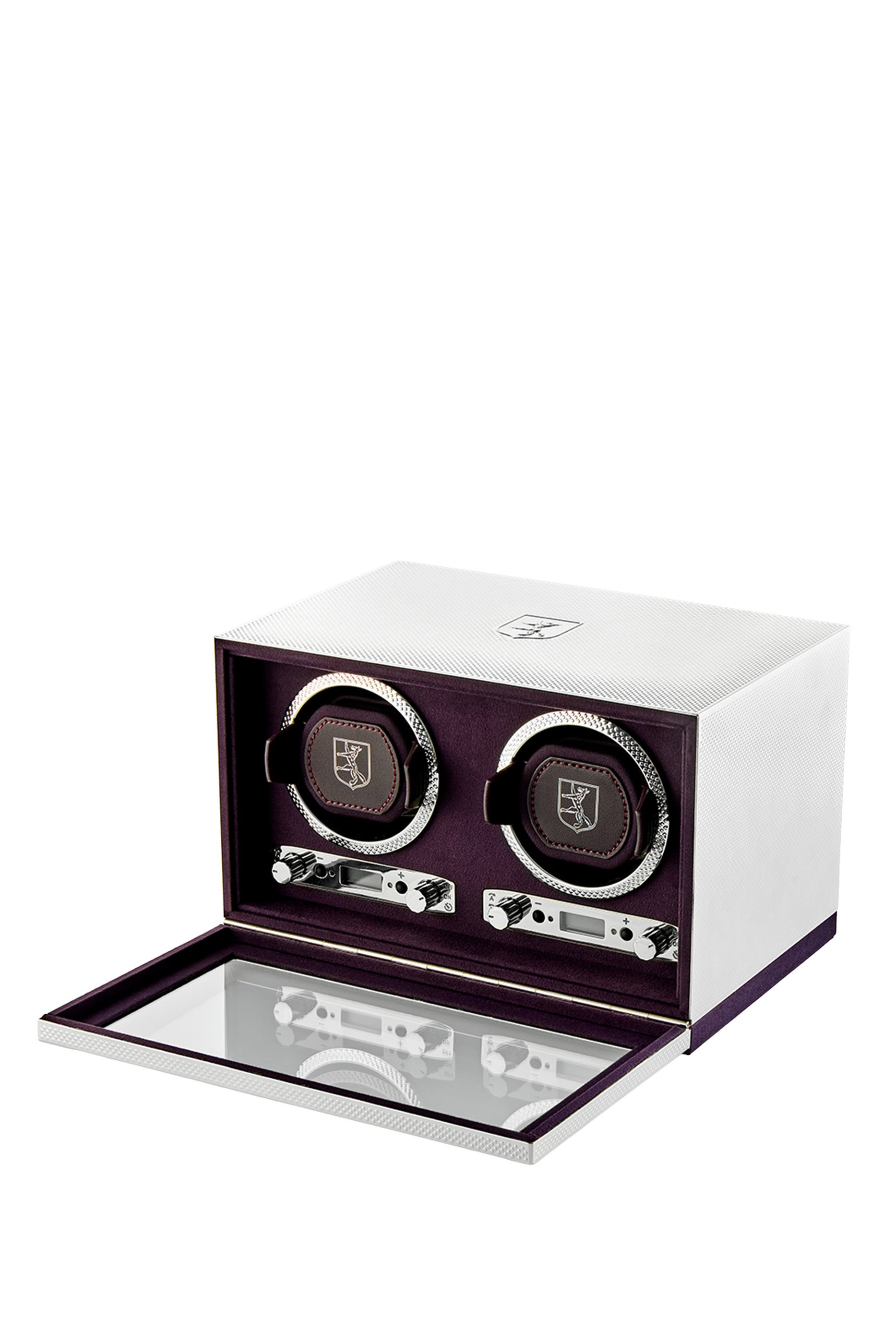 Silver Double Watch Winder 