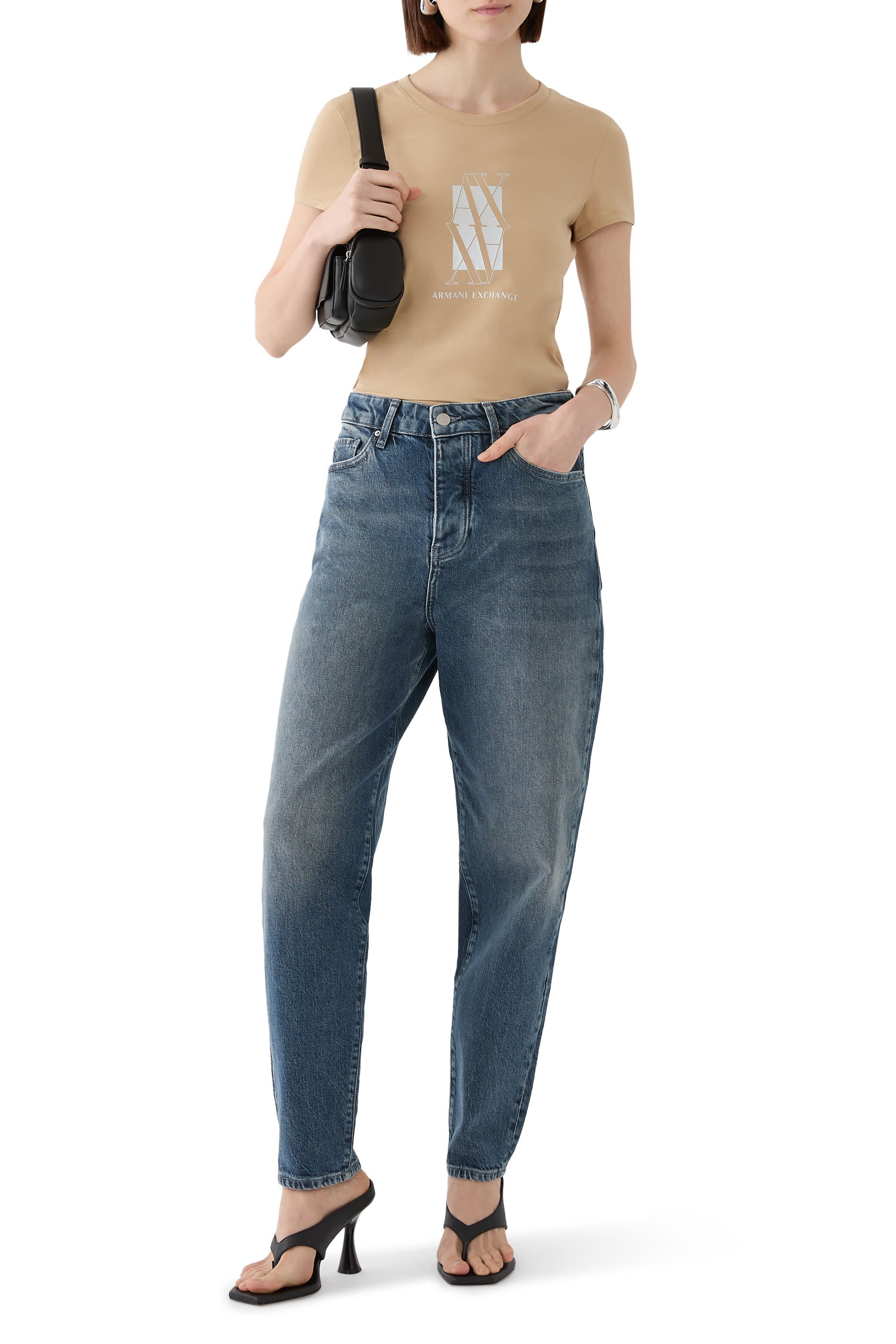 AX Logo Jersey T-Shirt