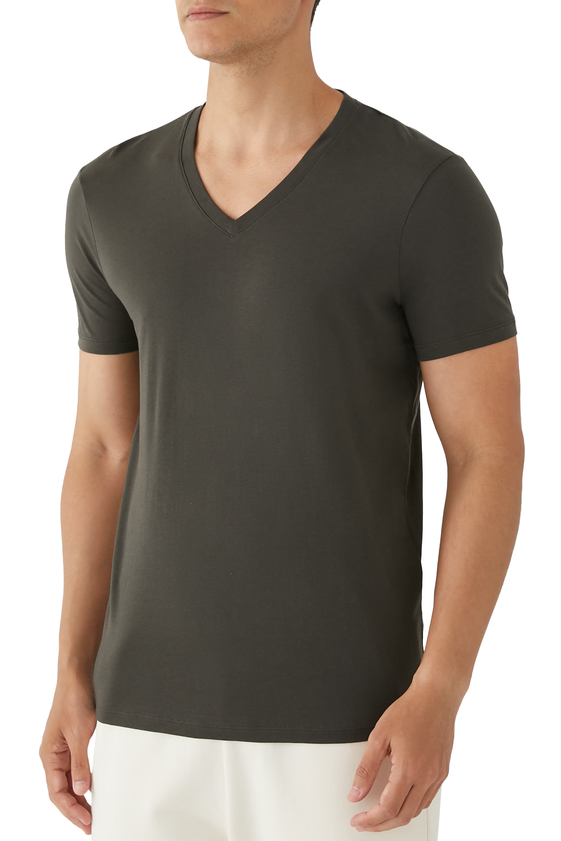 Pima Cotton Jersey Slim-Fit T-Shirt