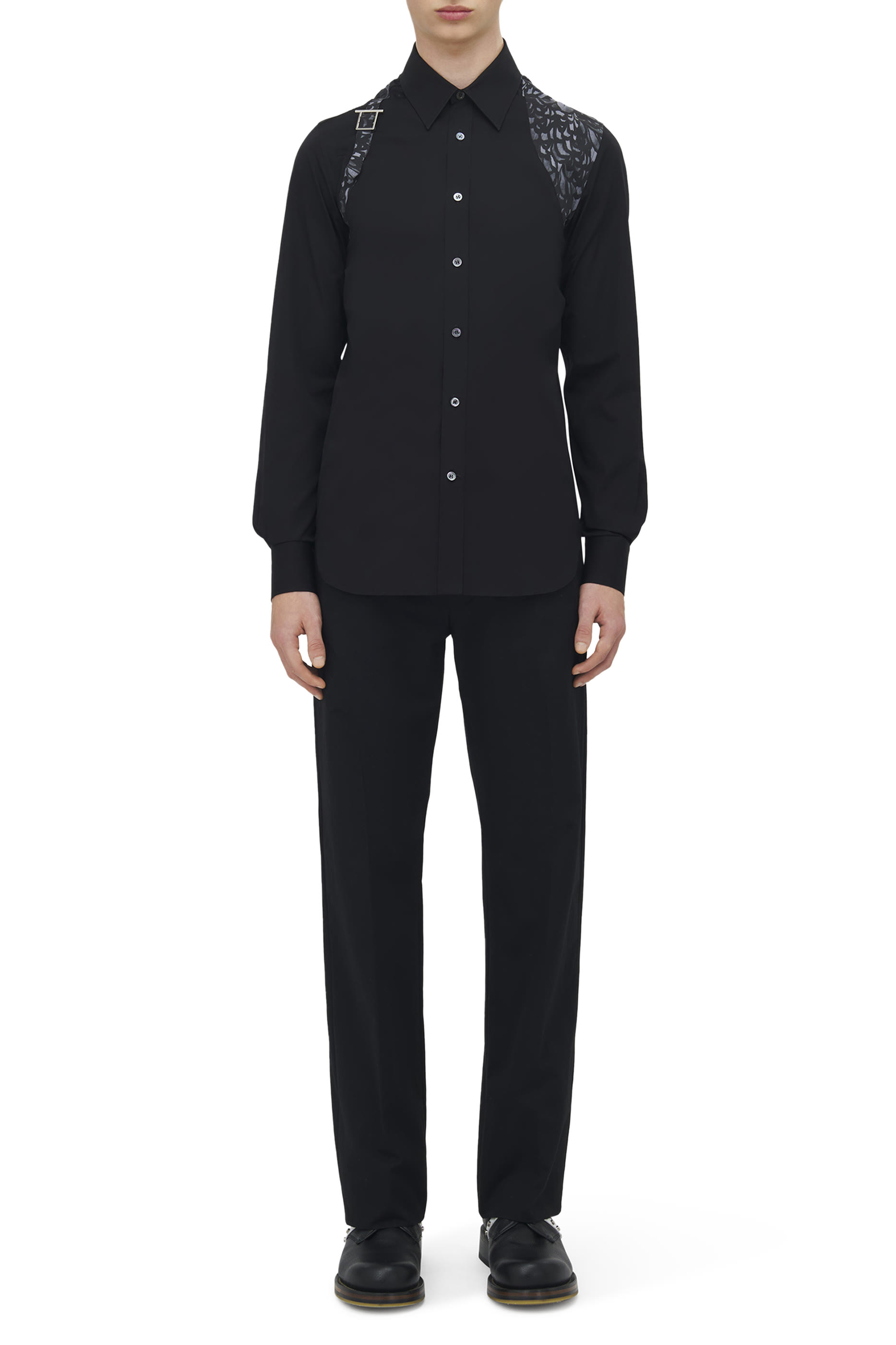 Contrast Harness Shirt