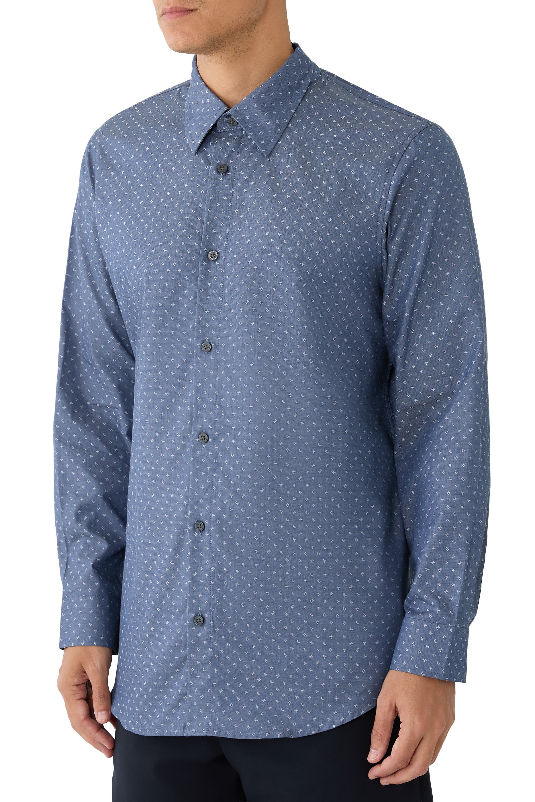 Yarn Dyed Jacquard Shirt