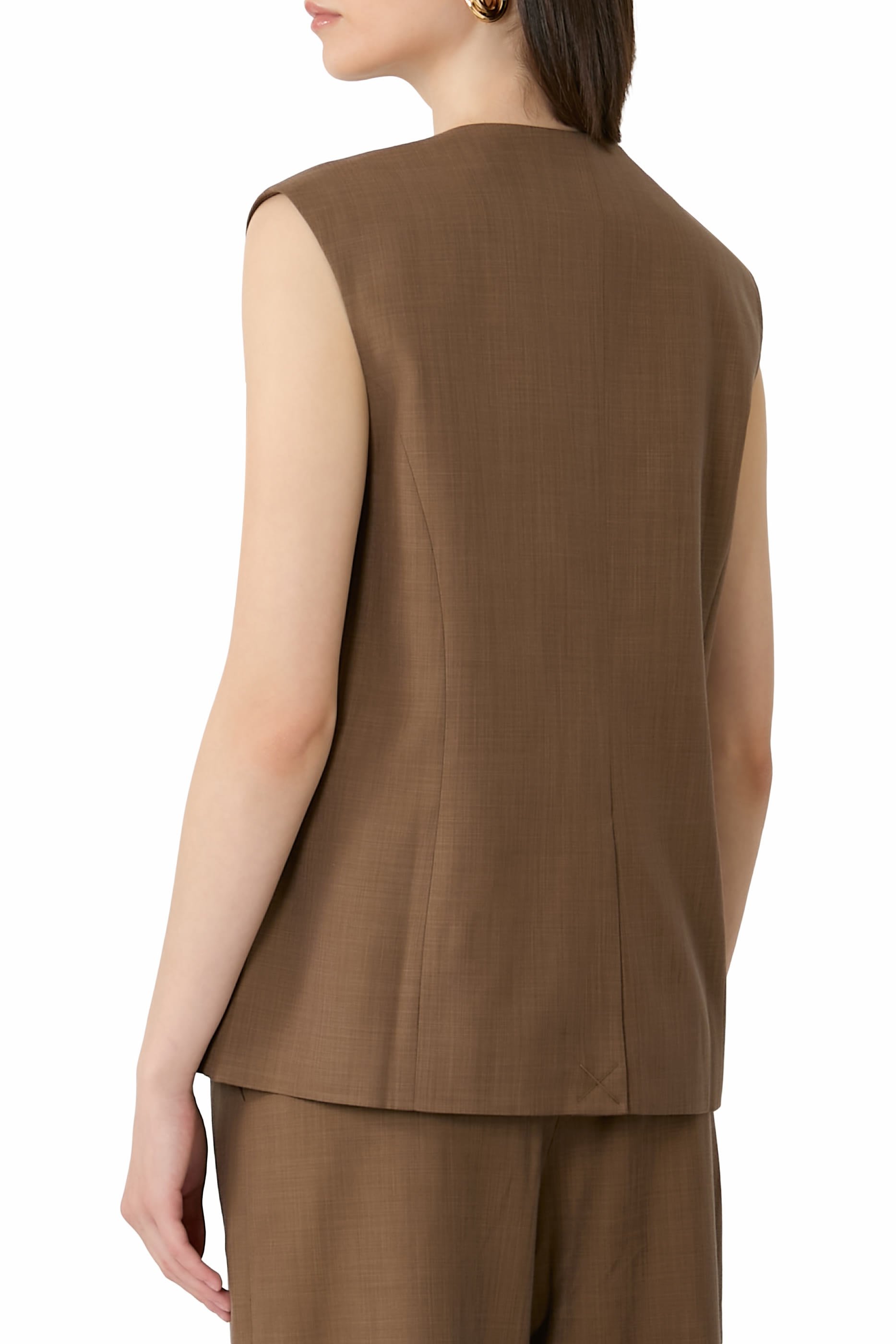 Asher Sleeveless Blazer