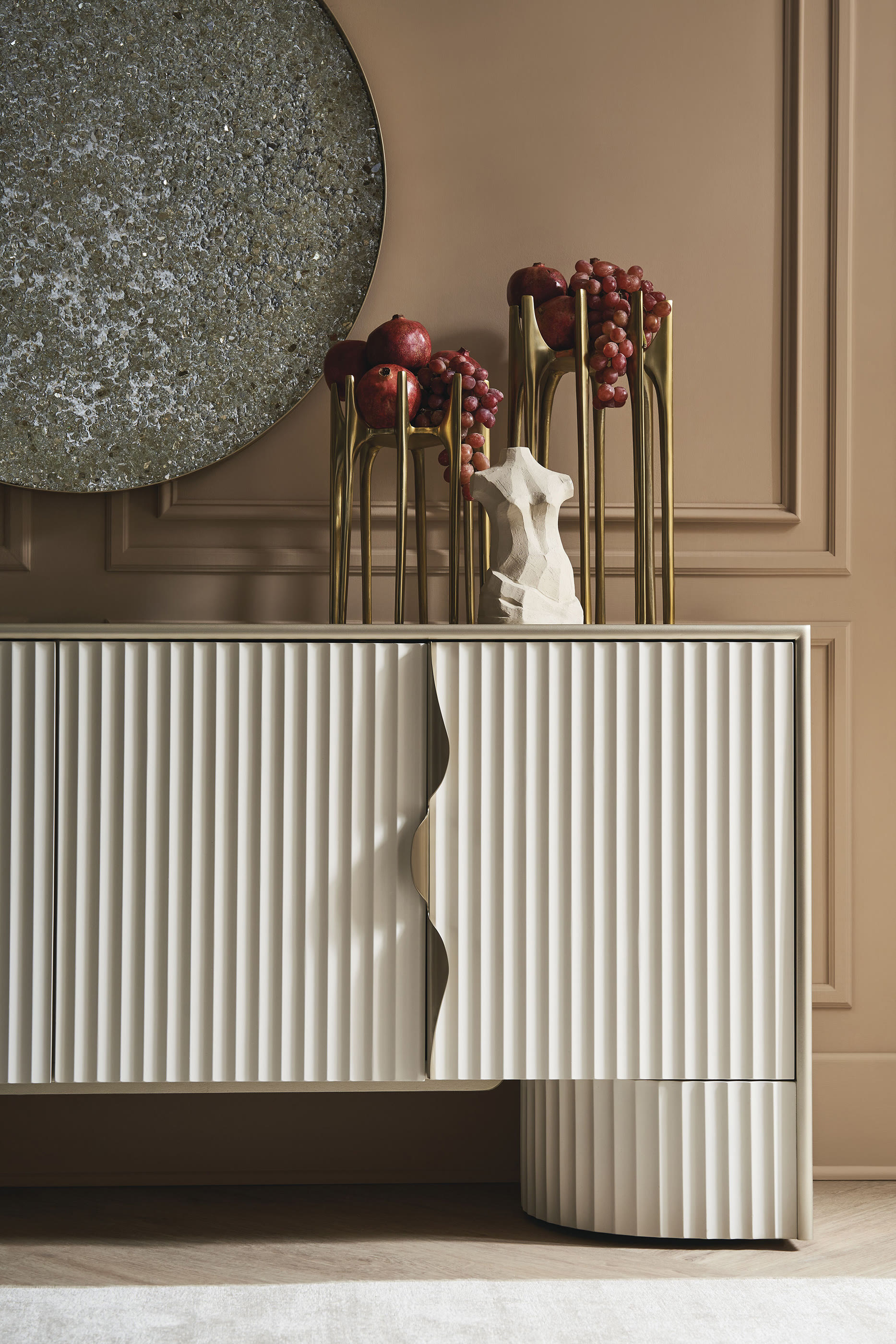 Corinthian Fluted Sideboard
