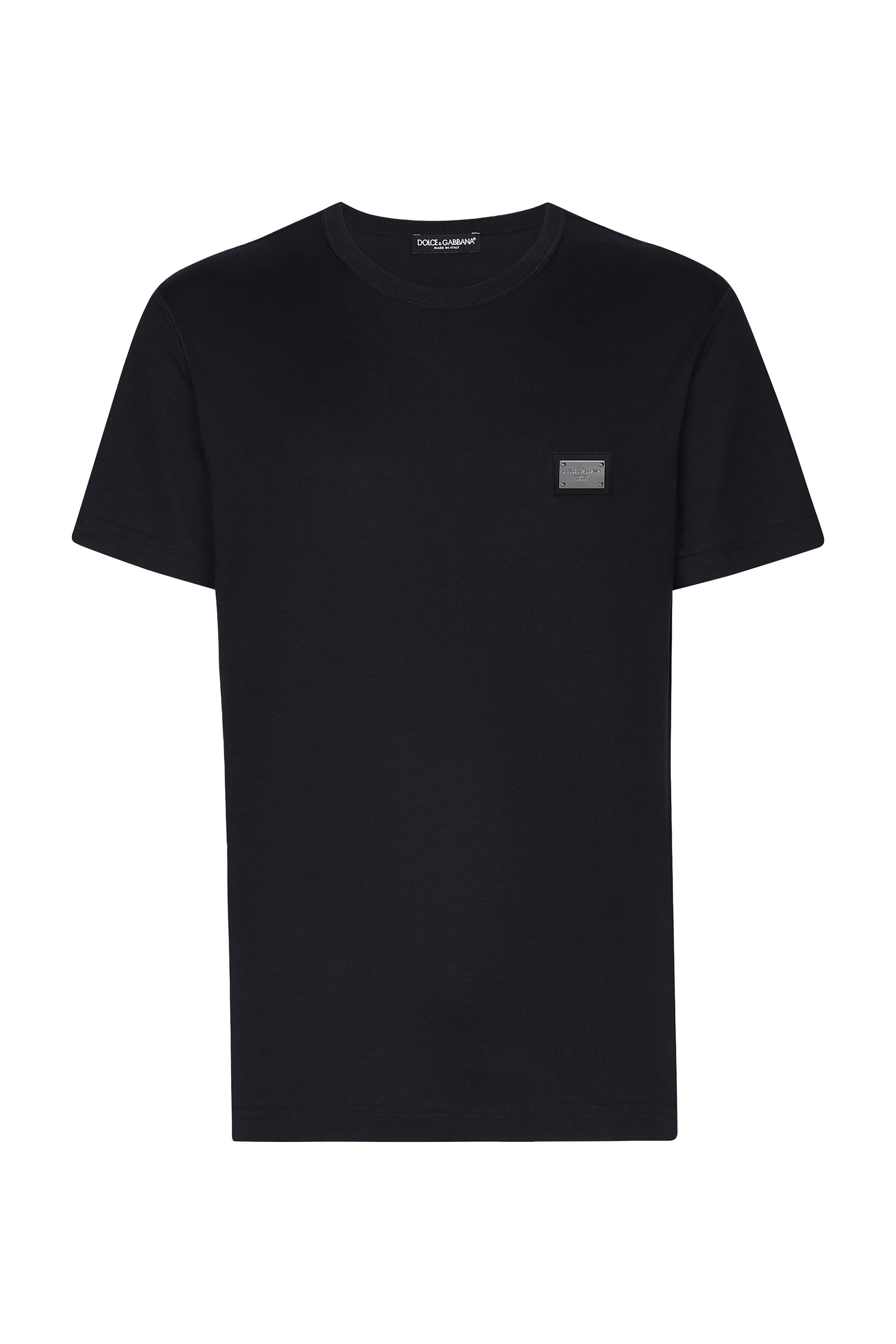 Logo Tag Cotton T-Shirt