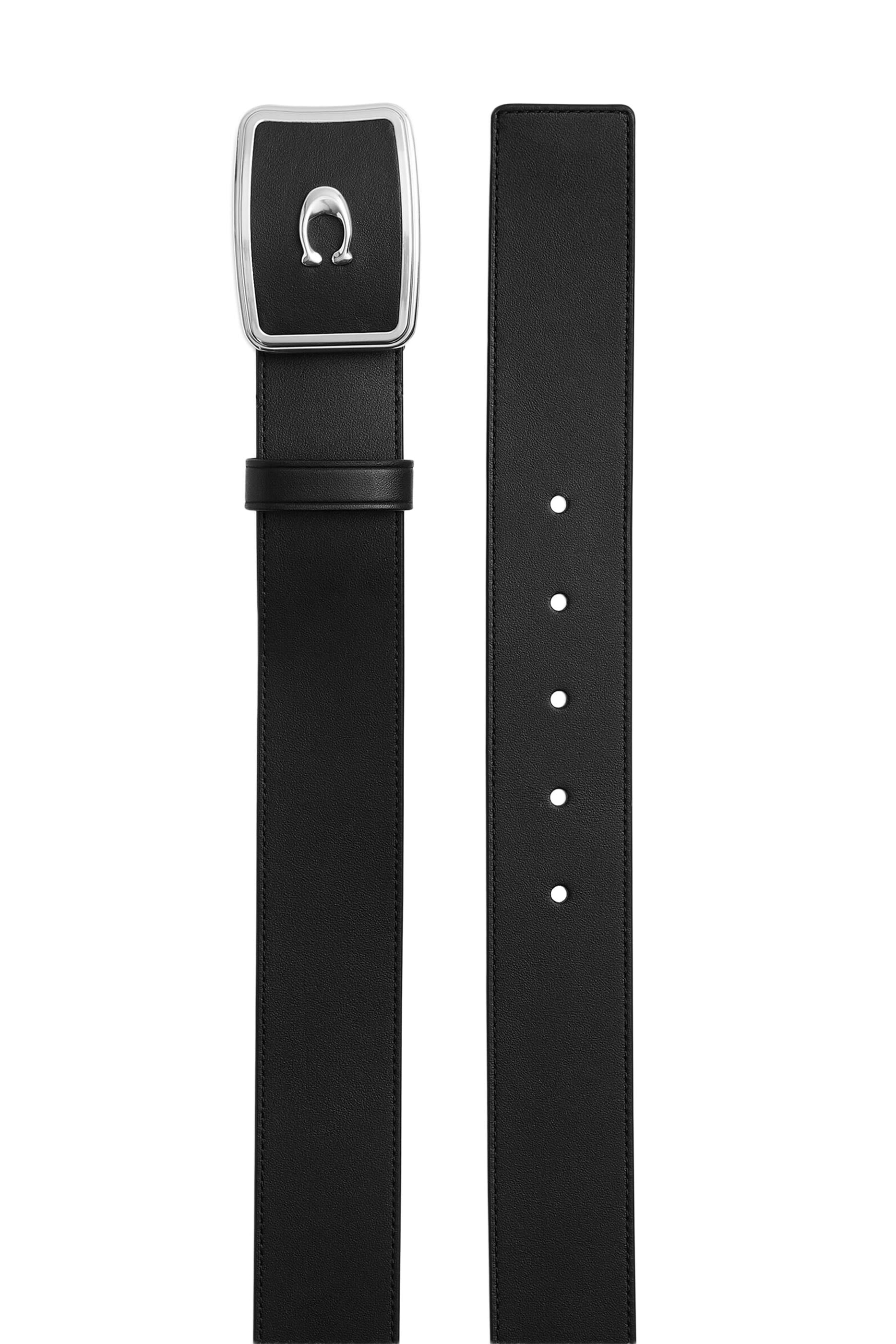  Signature Plaque Buckle Belt