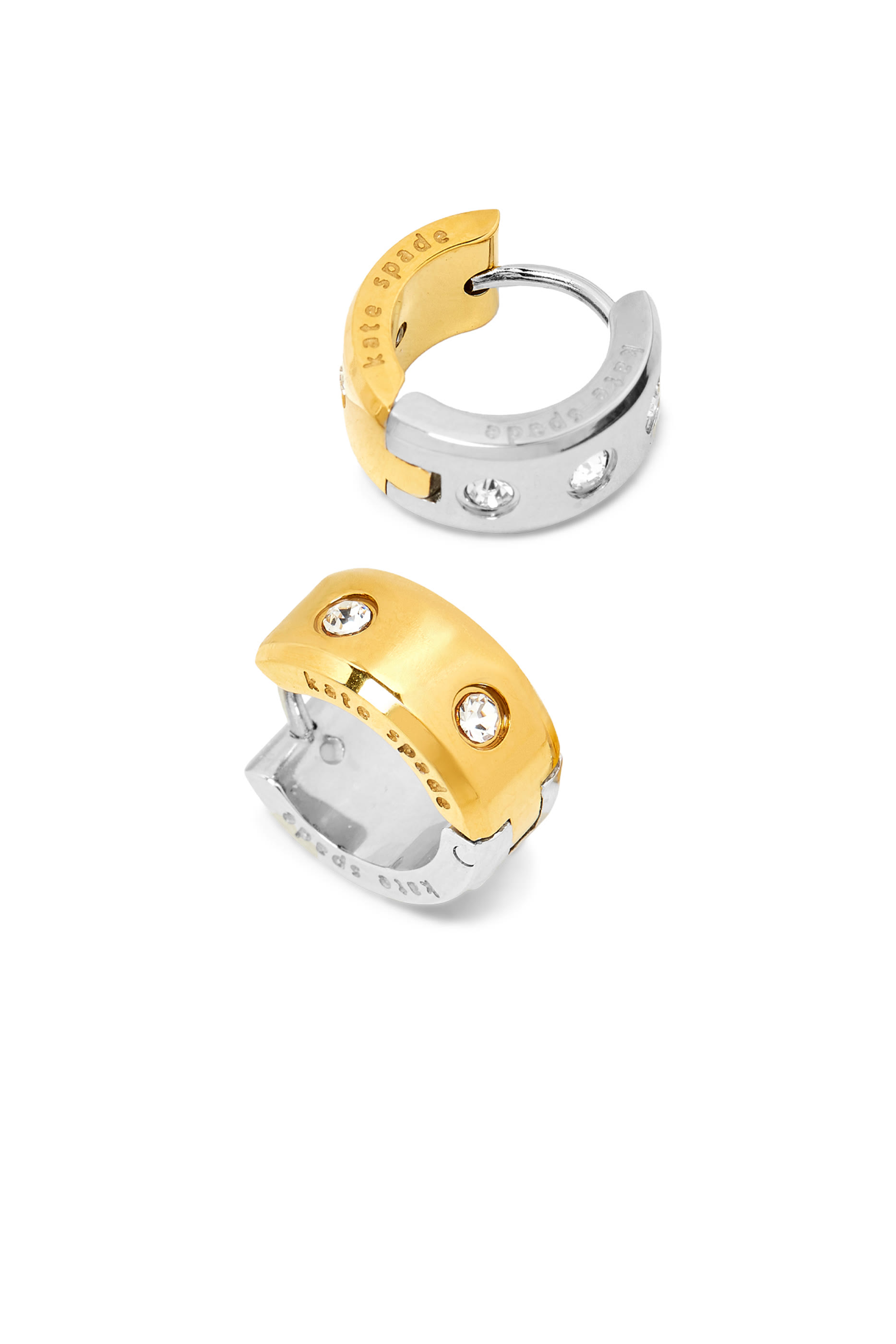 Set in Stone Chunky Huggies Earrings