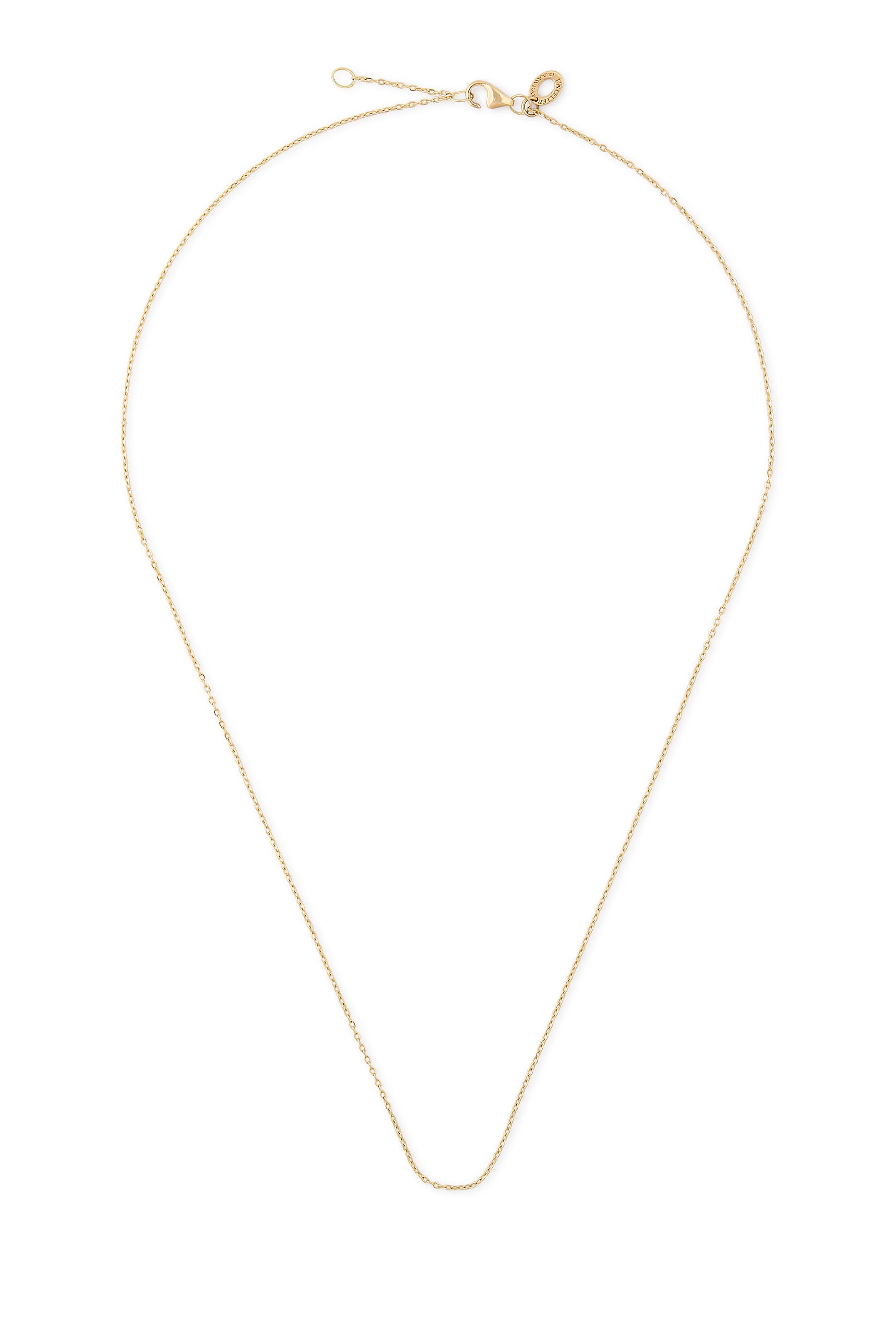 Chain Necklace, 18k Yellow Gold