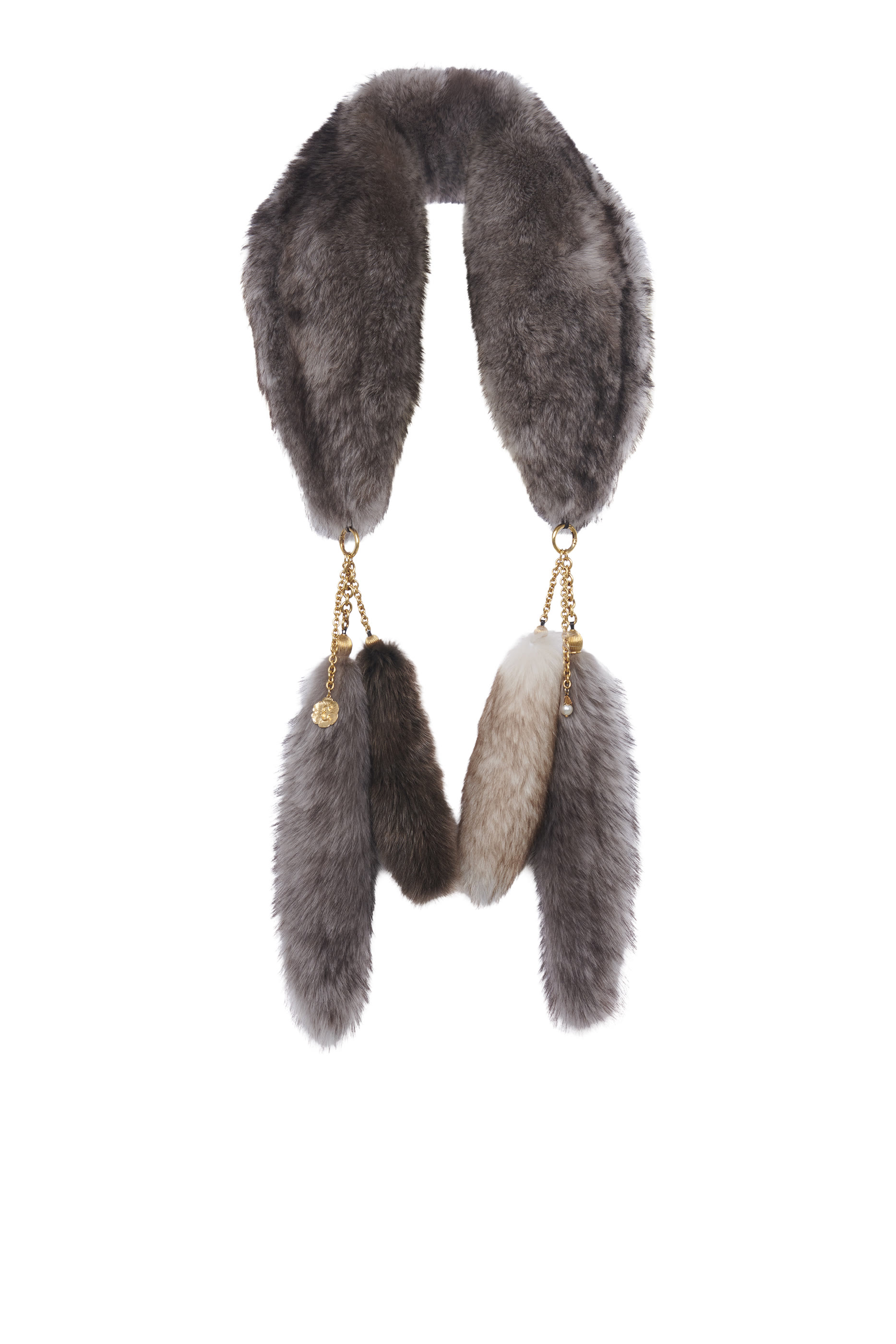 Chloe The Treasure Tails Shearling Scarf