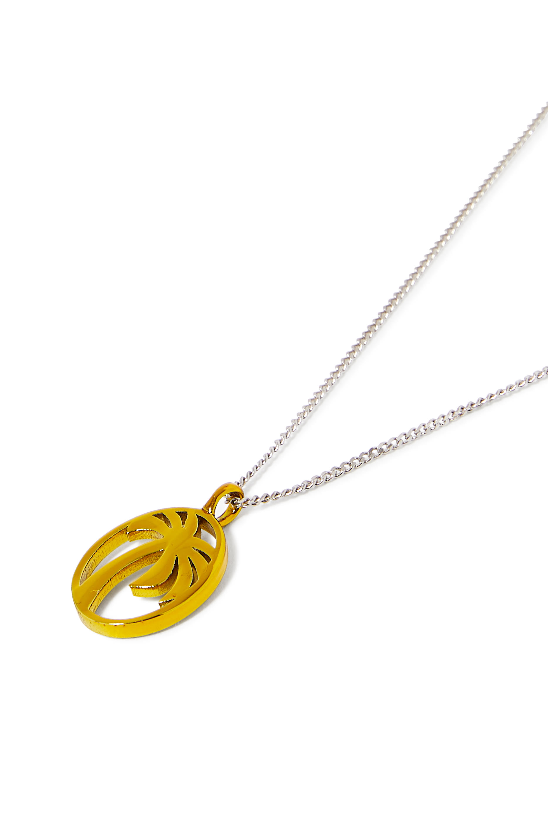Oval Palm Necklace