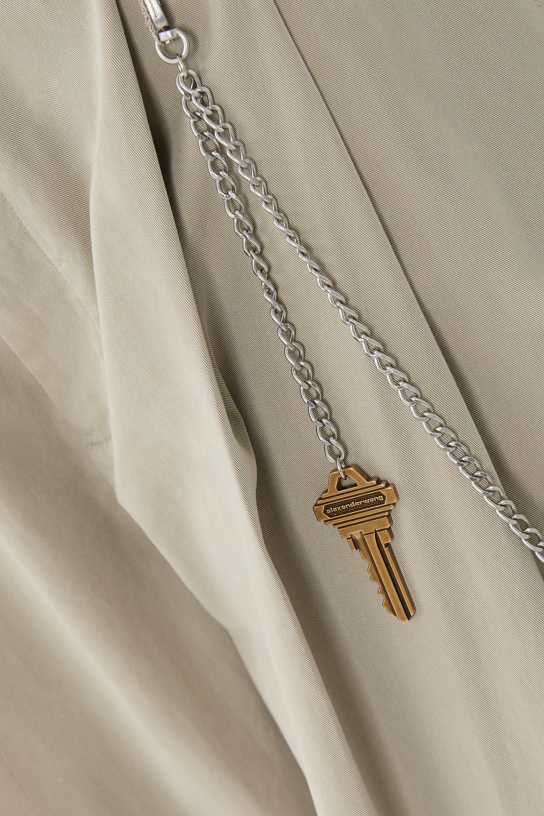 Cotton-Blend Balloon-Leg Pants