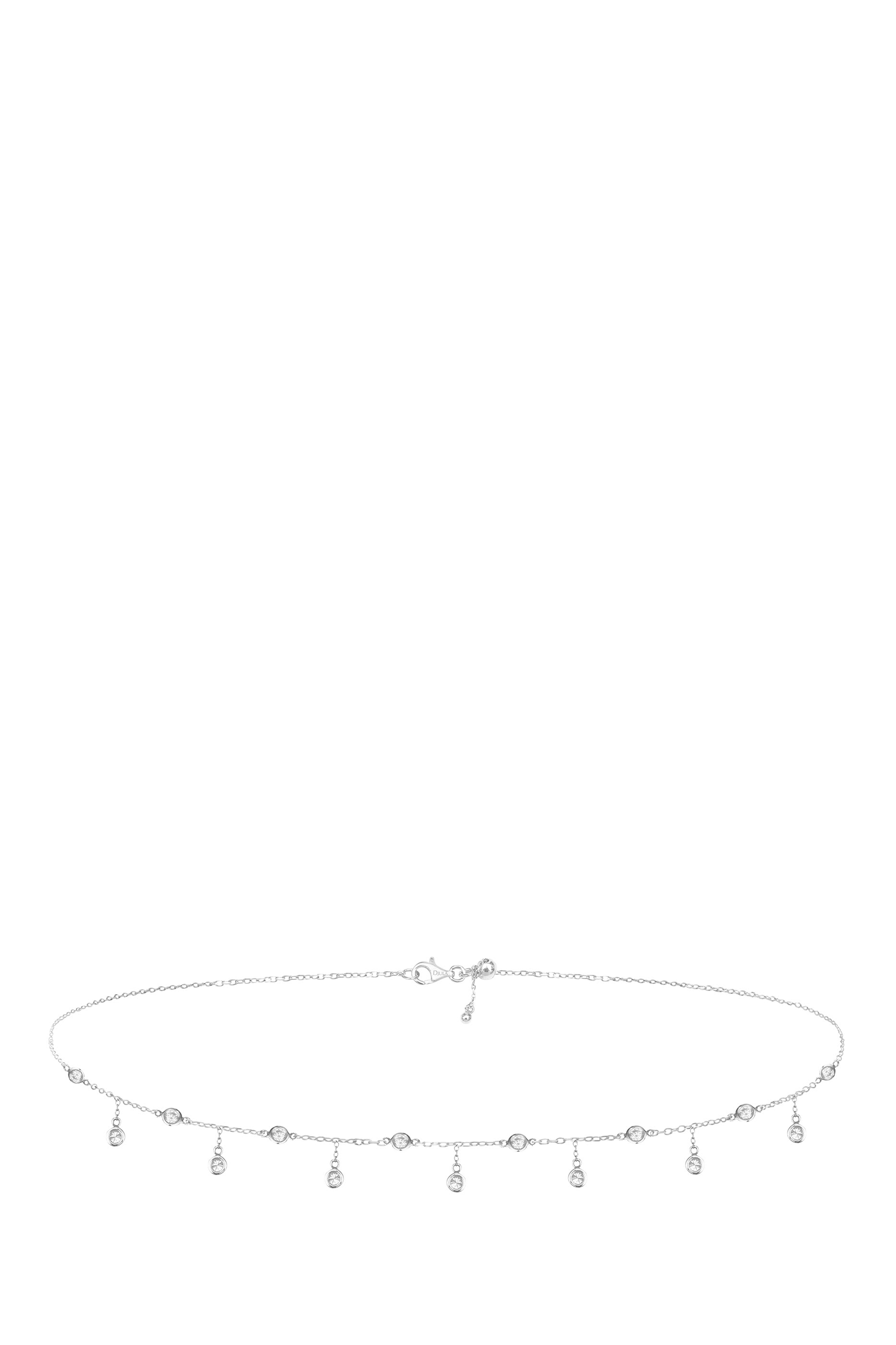 Gypsy Choker, 18K White Gold & Diamonds