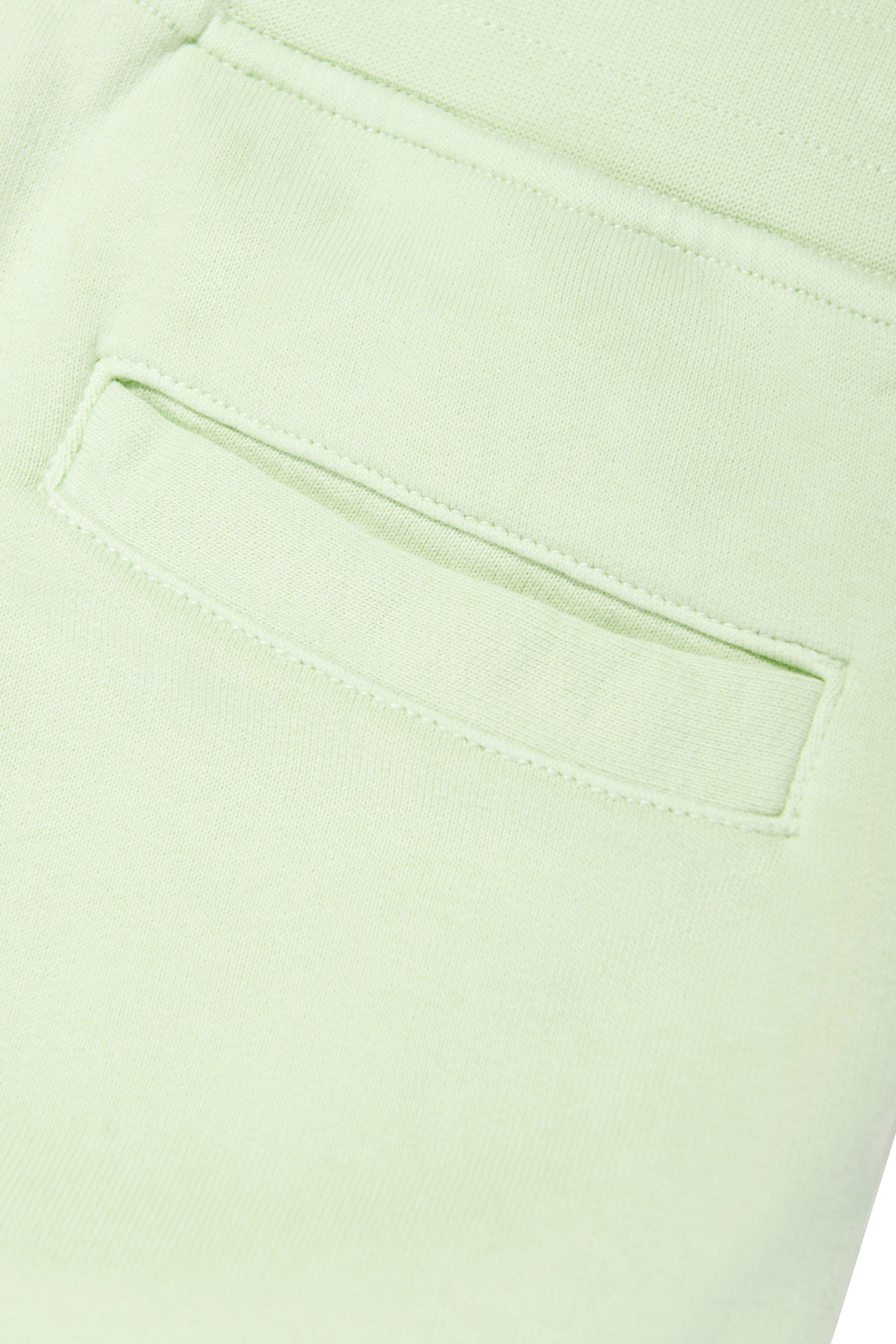 Kids Cotton Fleece Cargo Bermuda Shorts