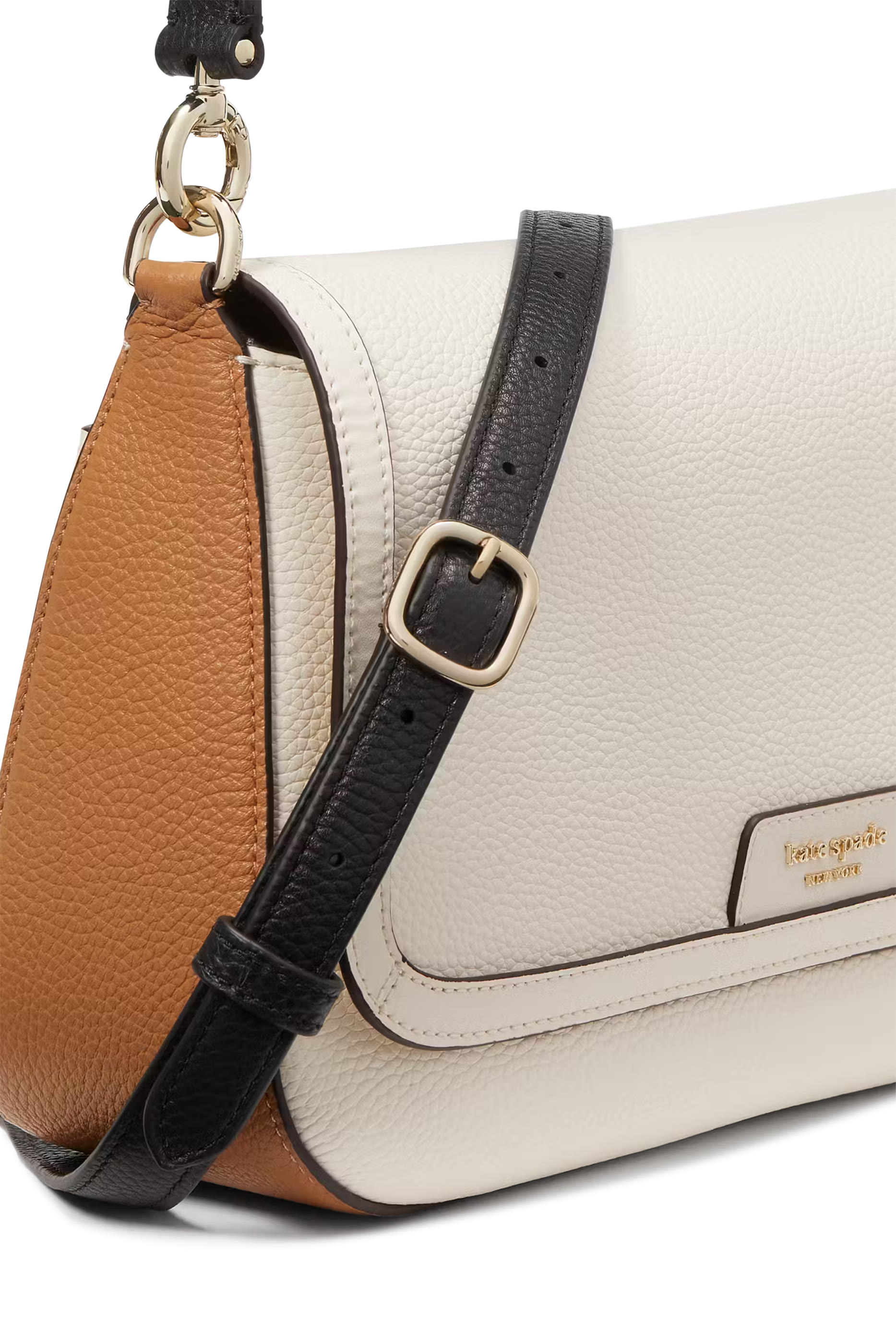 Hudson Colorblock  Convertible Flap Shoulder Bag