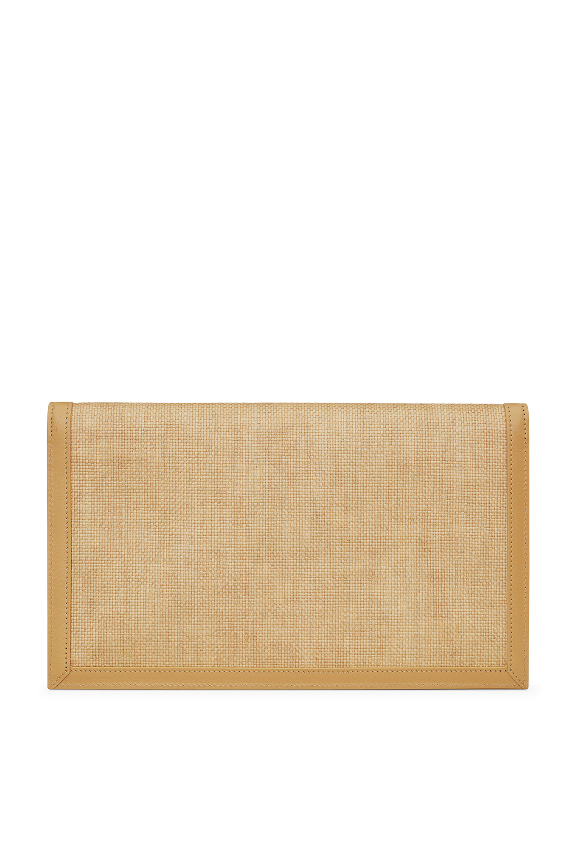 Uptown Pouch in Micro Raffia