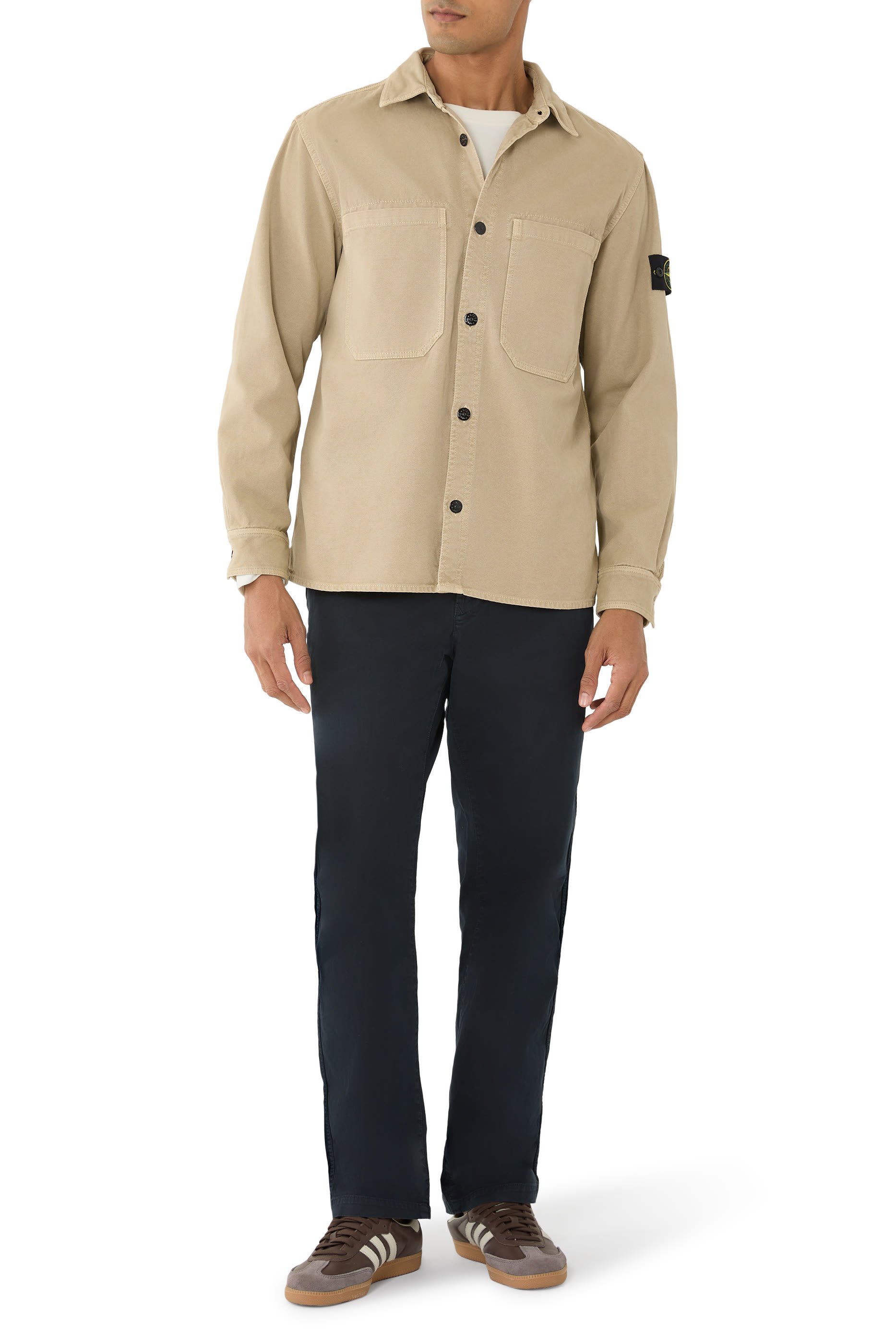 Comfort-Fit Overshirt