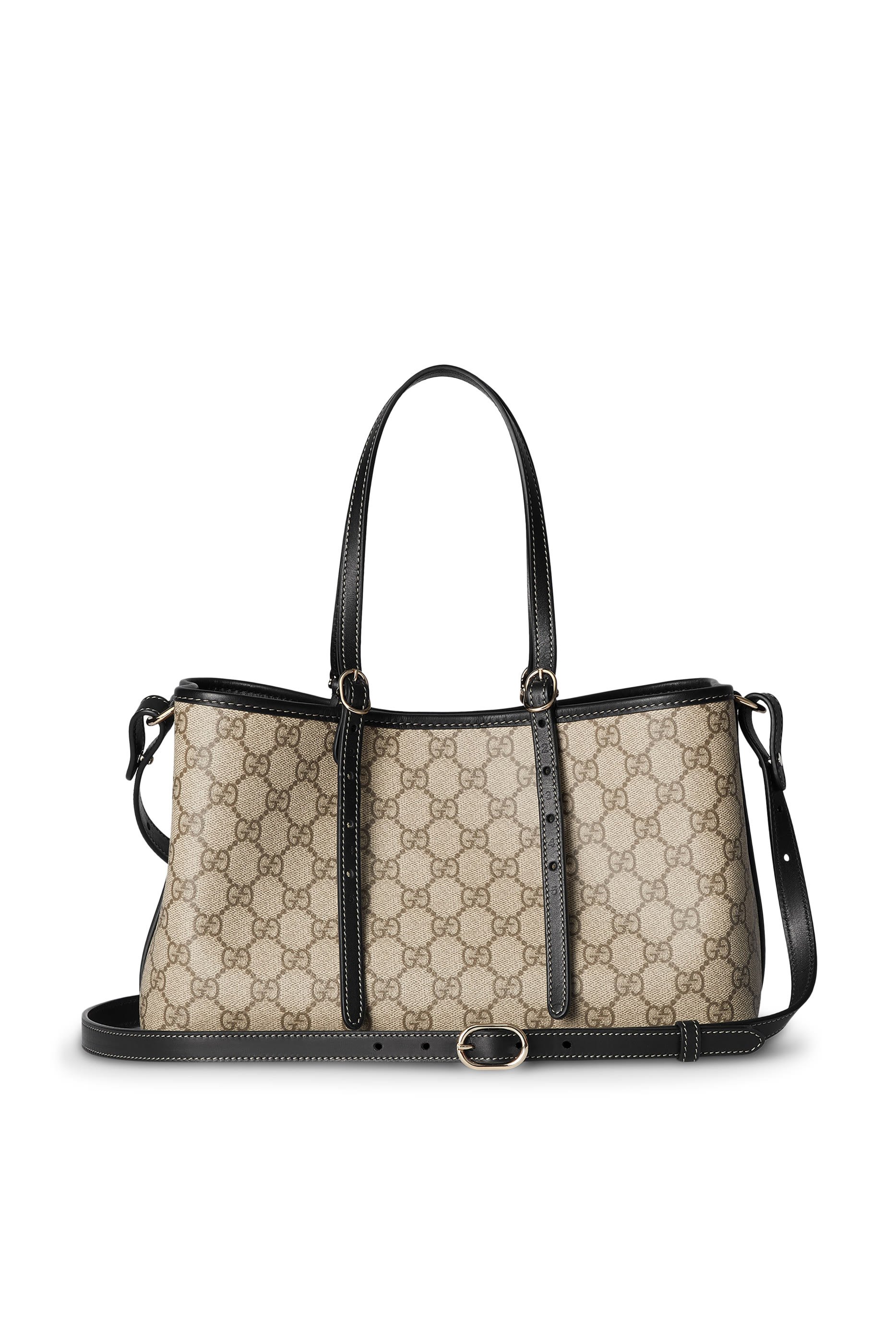 GG Emblem Small Tote Bag