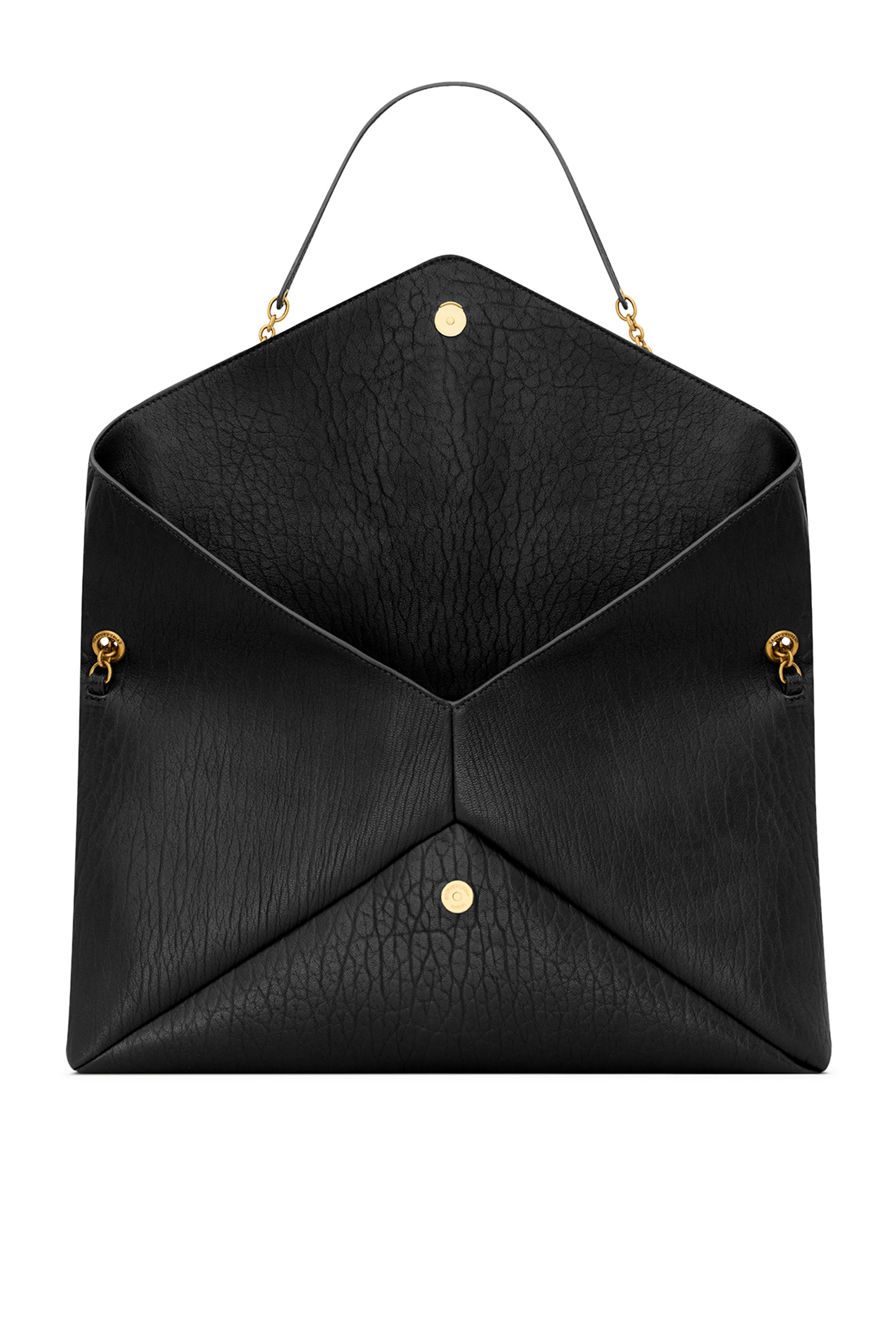  Cassandre Large Pouch on Chain in Lambskin