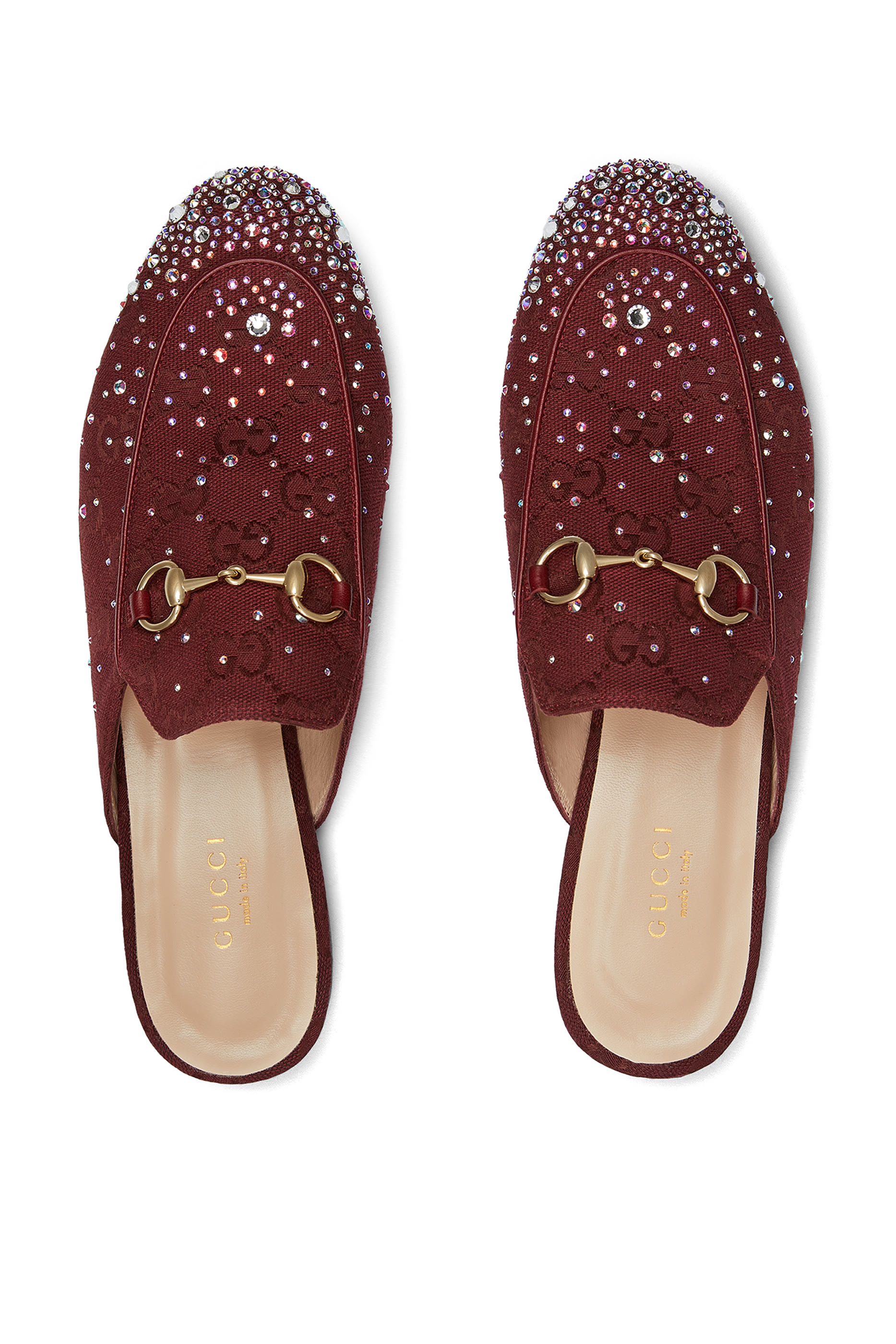 Princetown Slipper with Crystals